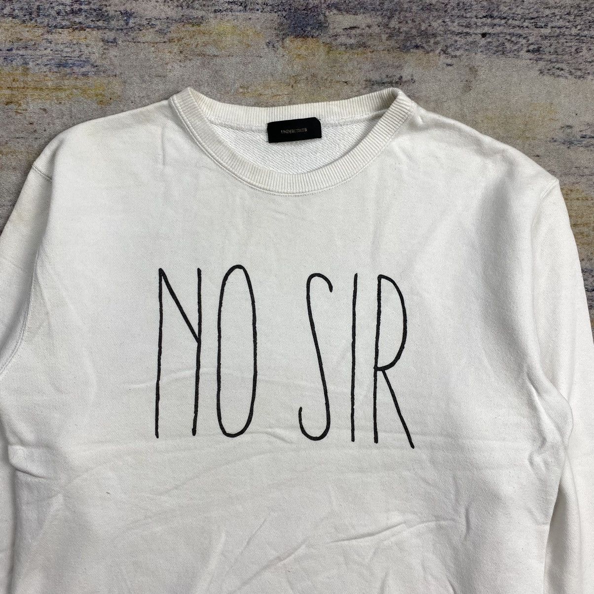 Undercover undercover No Sir Sweatshirt Size US S / EU 44-46 / 1 - 2 Thumbnail