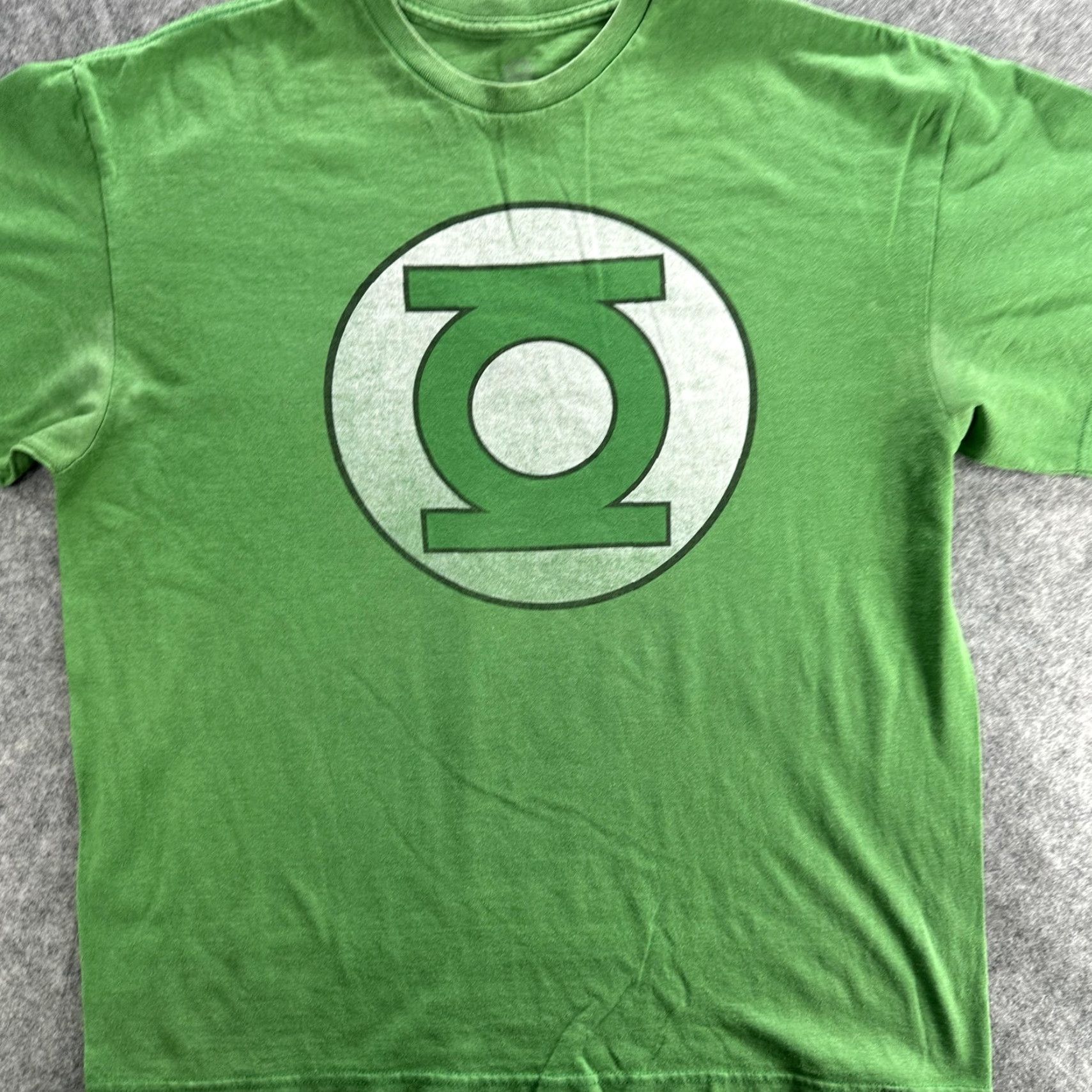 DC Comics VINTAGE Green Lantern Shirt DC Comics Superhero T-Shirt Men Large Green Graphic Tee Movies Size US XL / EU 56 / 4 - 3 Thumbnail