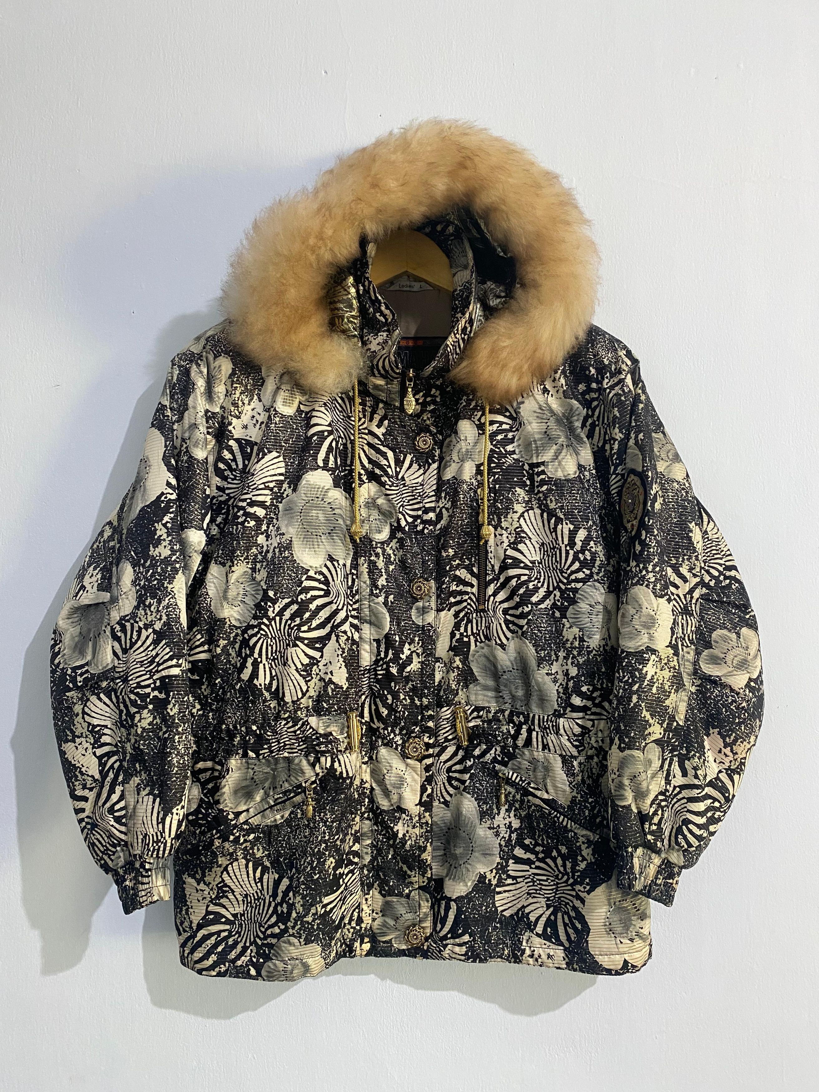 Yamaha Vintage 90s Yamaha Snowboard Art Design Jacket Size US L / EU 52-54 / 3 - 1 Thumbnail