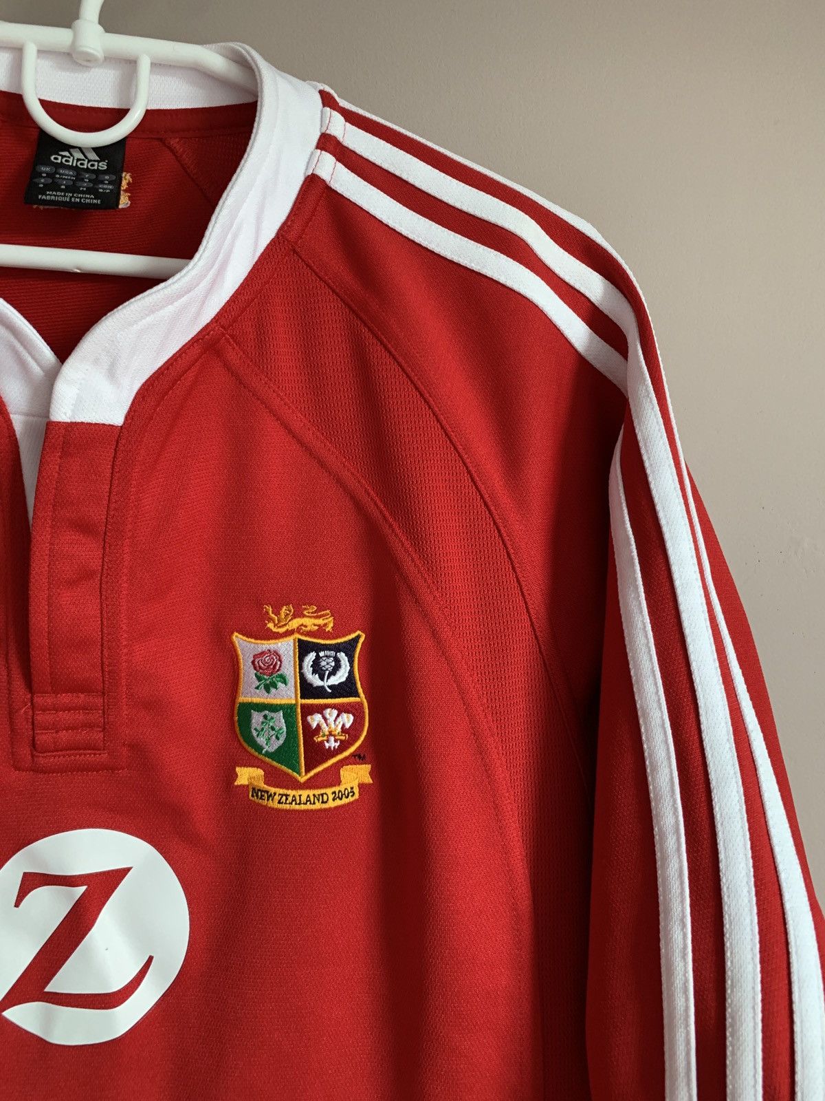 Adidas British and Irish Lions 2005 Rugby Union Shirt Adidas Retro Size US S / EU 44-46 / 1 - 4 Thumbnail