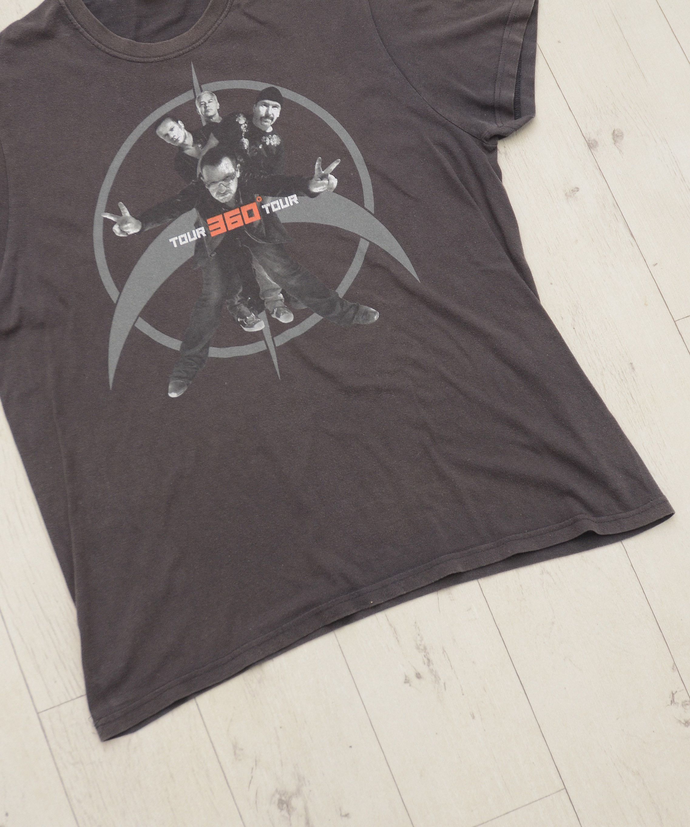 Band Tees U2 360 Tour Tee T-shirt Date Band 2009 Y2K Rock Size US XL / EU 56 / 4 - 4 Thumbnail
