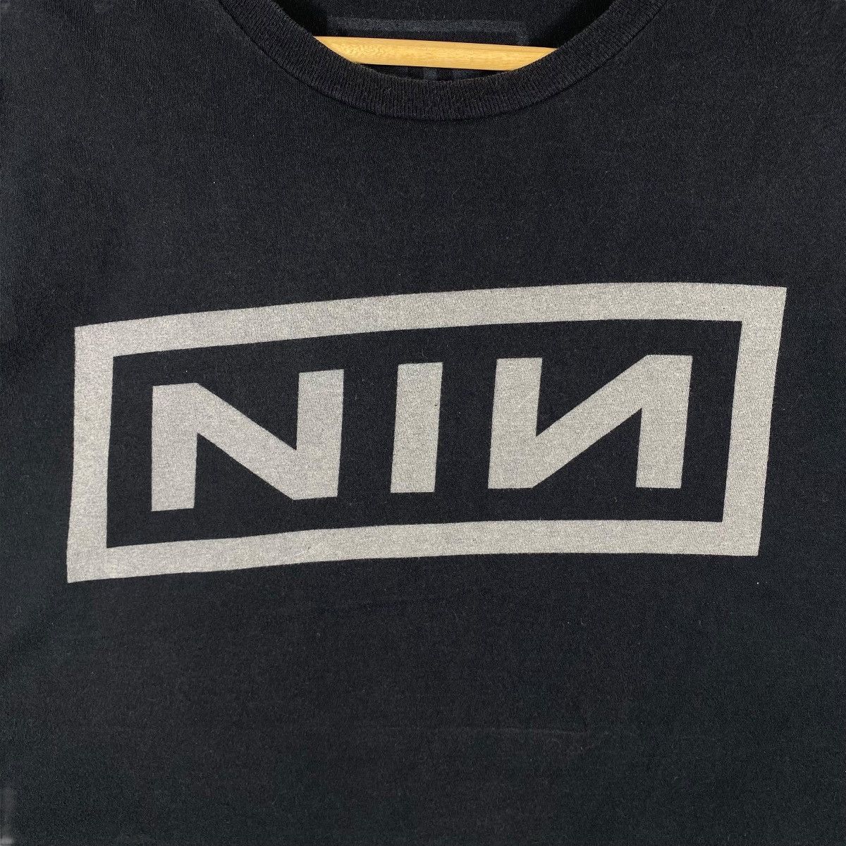 Band Tees NINE INCH NAIL Band Logo Tee Shirt Extra Large Size Size US XL / EU 56 / 4 - 2 Thumbnail