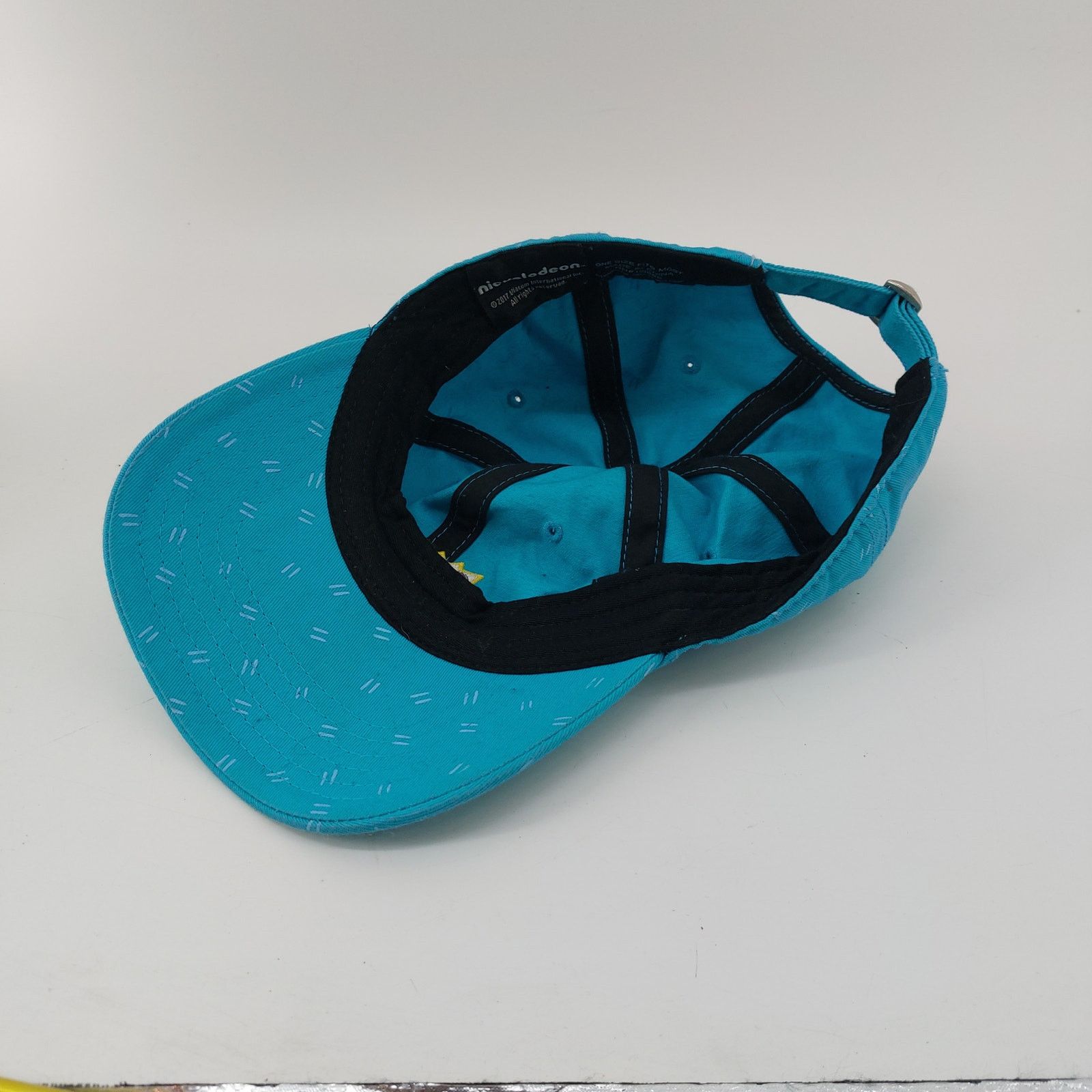 Nickelodeon Nickelodeon Rugrats Turquoise Blue Baseball Hat One Size Size ONE SIZE - 3 Thumbnail