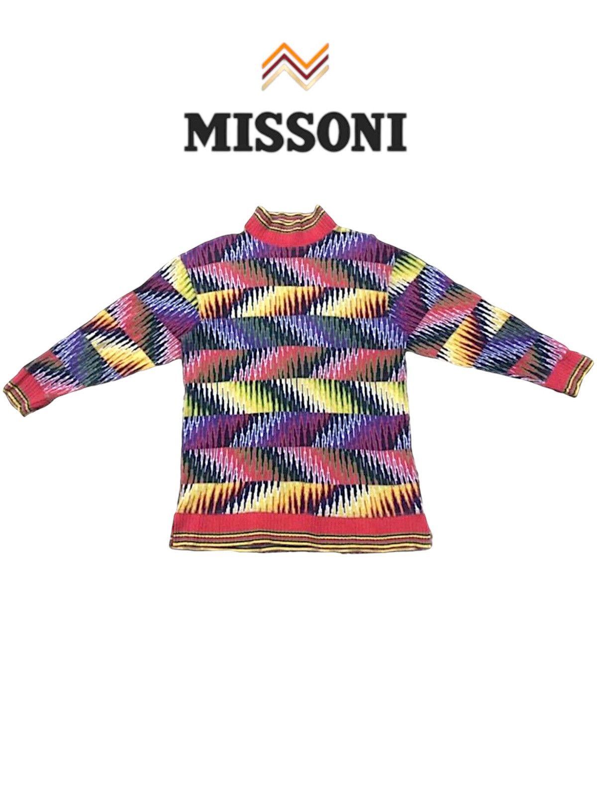 Missoni Missoni Intimo Mix Multicolor Knit Shirt Size XL / US 12-14 / IT 48-50 - 4 Thumbnail