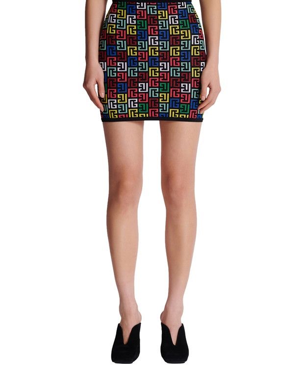 Balmain Miniskirt Size 34" / US 12 / IT 48 - 1 Thumbnail