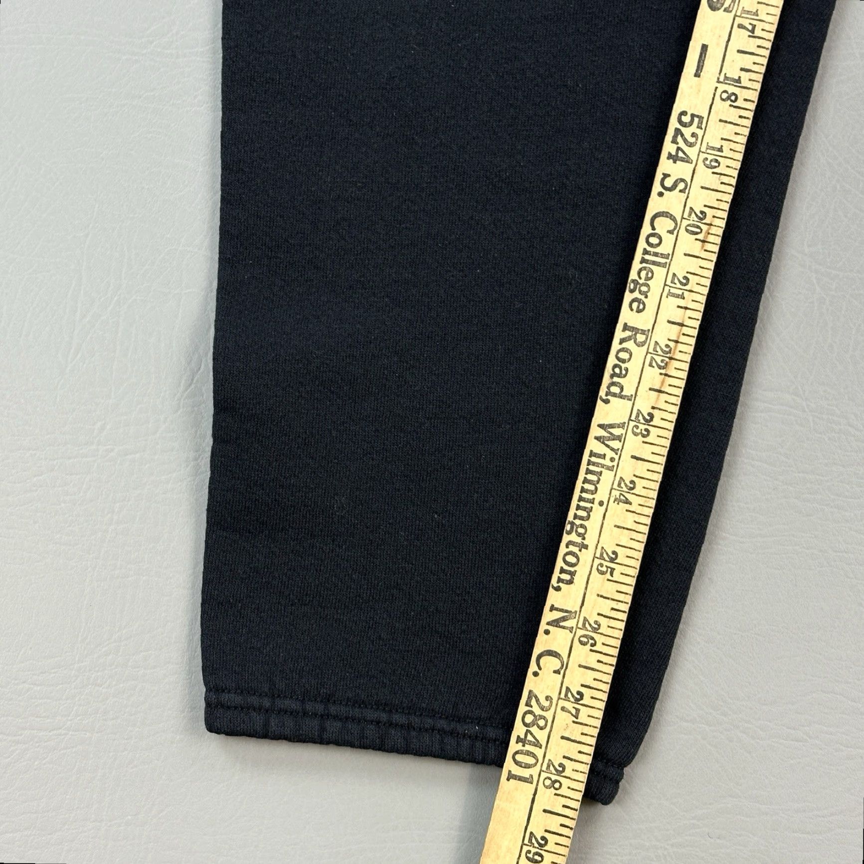 Soffe VINTAGE Soffe Pants Mens Medium Black Fleece Jogger Drawstring USA Made 90s Size US 31 - 4 Thumbnail