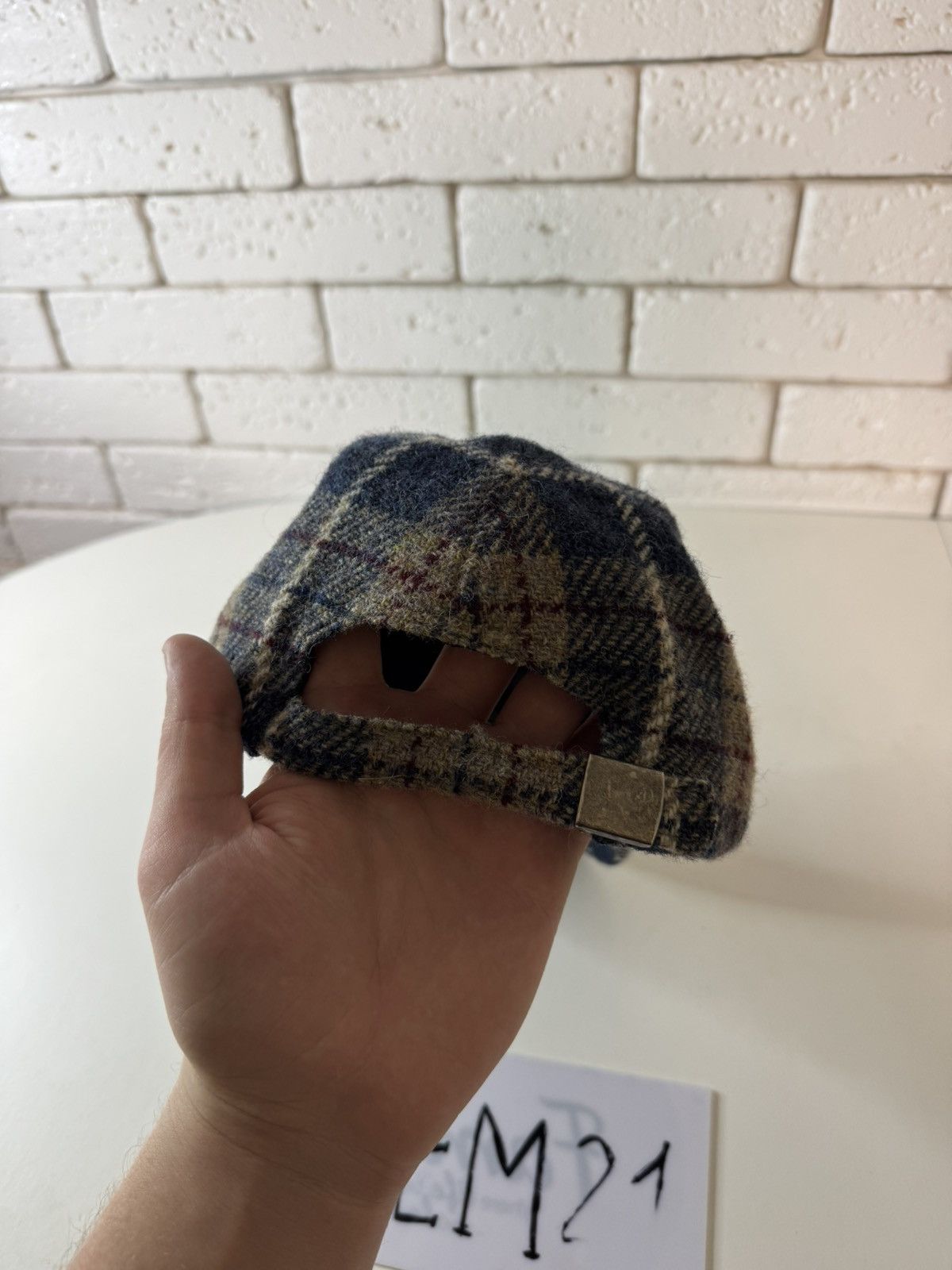 Harris Tweed Harris Tweed cap hat Size ONE SIZE - 3 Thumbnail