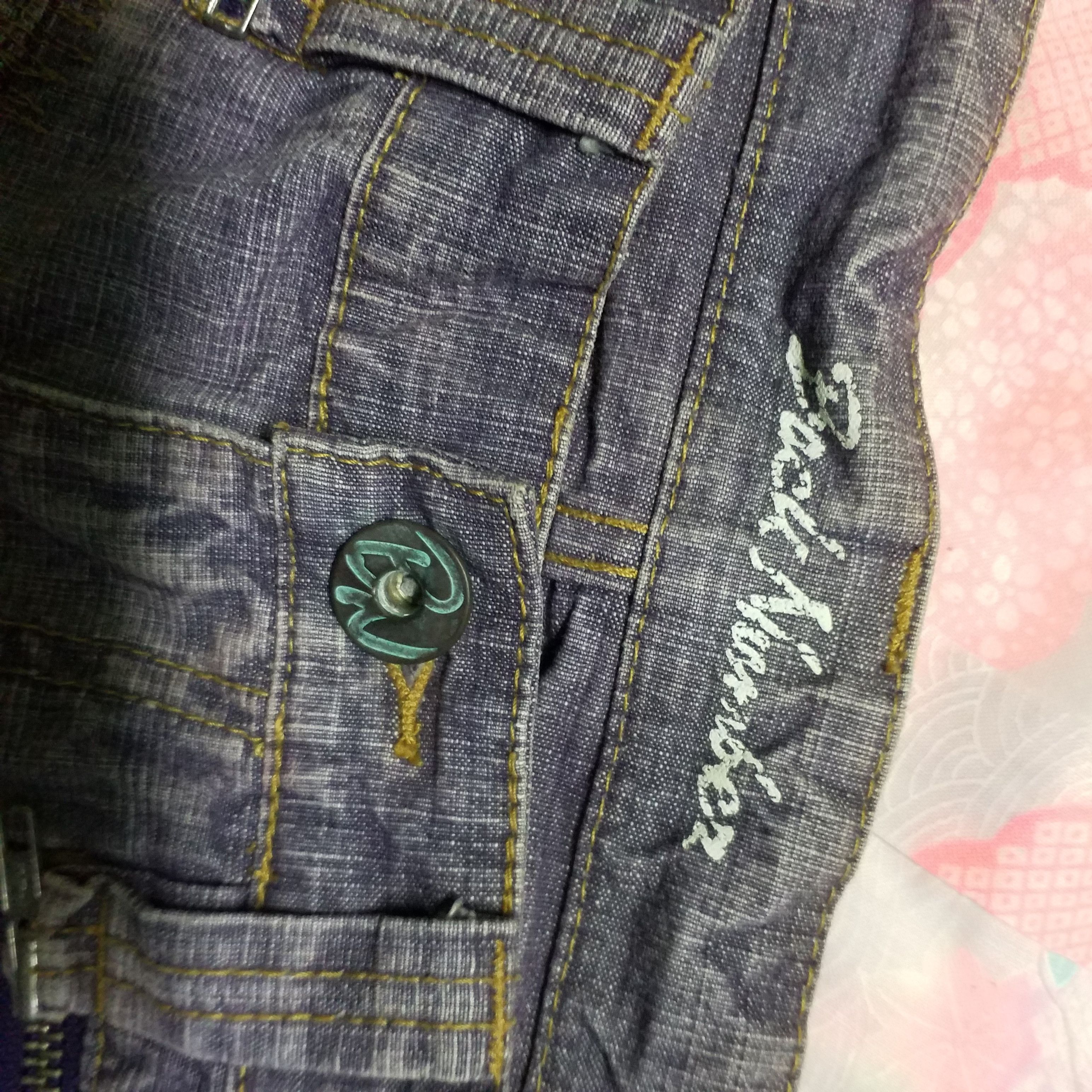 Other BACK NUMBER BUSHPANT JEANS FLARE LIGHT PURPLE Size 30" / US 8 / IT 44 - 3 Thumbnail
