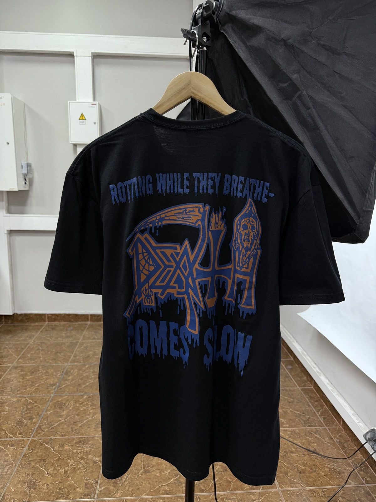 Band Tees 🇺🇸 Vintage Y2K Death Leprosy Old School Death Metal T-Shirt Size US XL / EU 56 / 4 - 2 Thumbnail