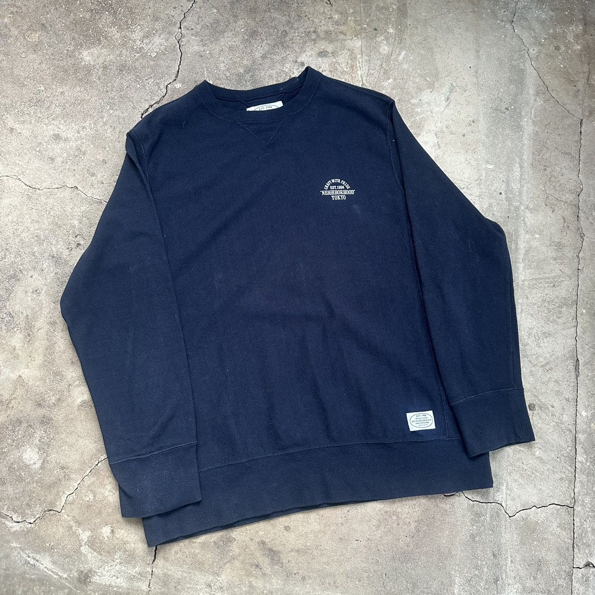 Neighborhood Neighbourhood Tokyo vintage long sleeve sweatshirt Size US M / EU 48-50 / 2 - 3 Thumbnail