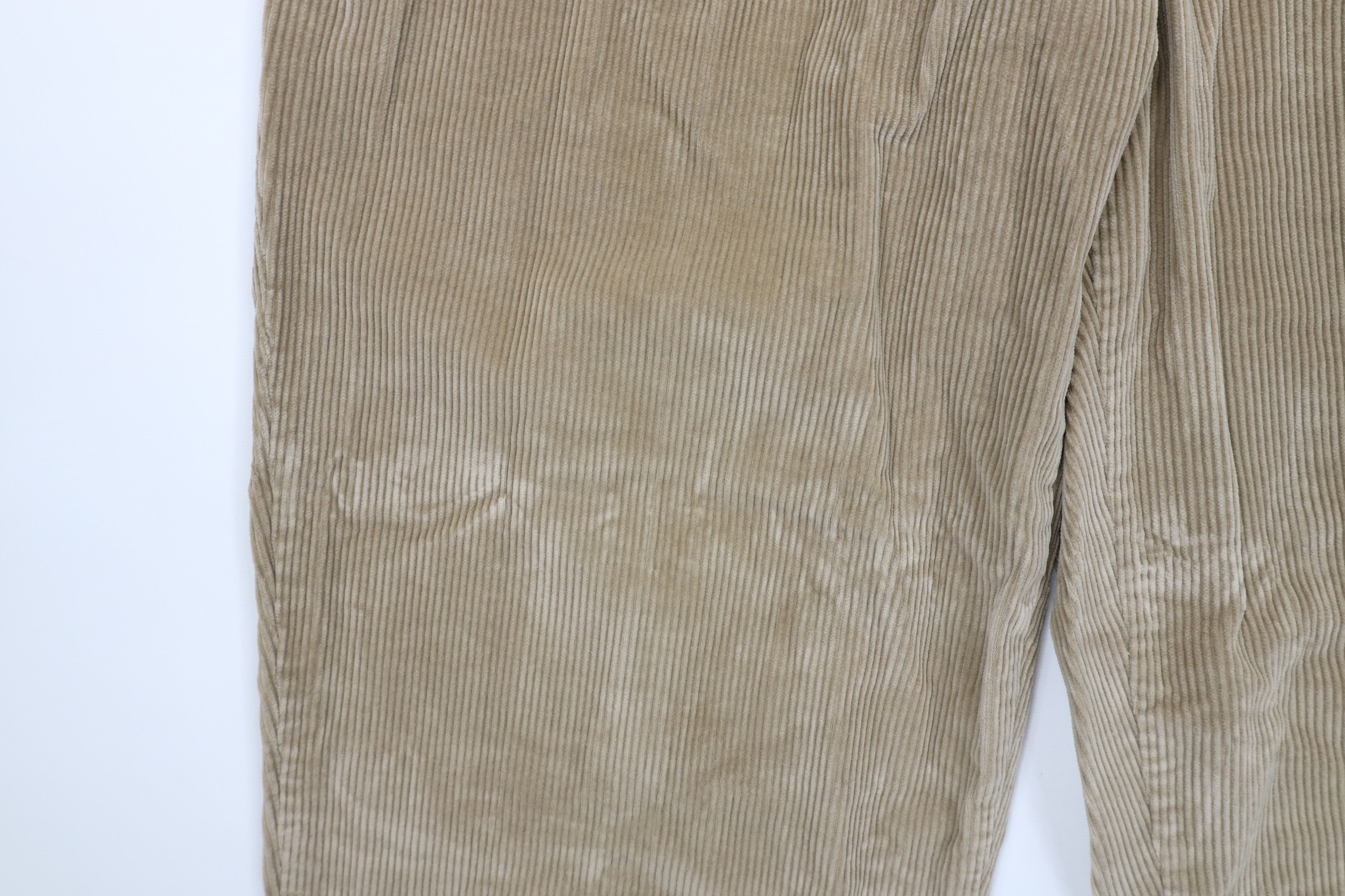 Eddie Bauer Vintage 90s Eddie Bauer Wide Leg Corduroy Chino Pants Beige Size US 38 / EU 54 - 6 Thumbnail