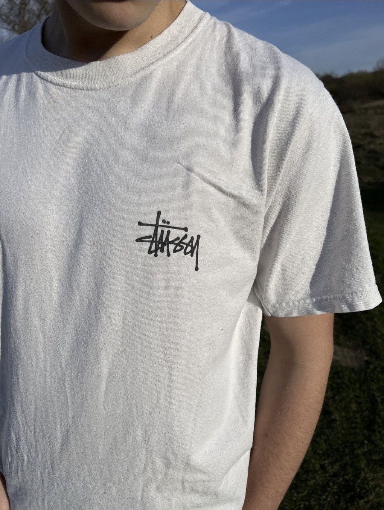 Stussy Vintage Stussy White Y2k Tee Size US M / EU 48-50 / 2 - 4 Thumbnail