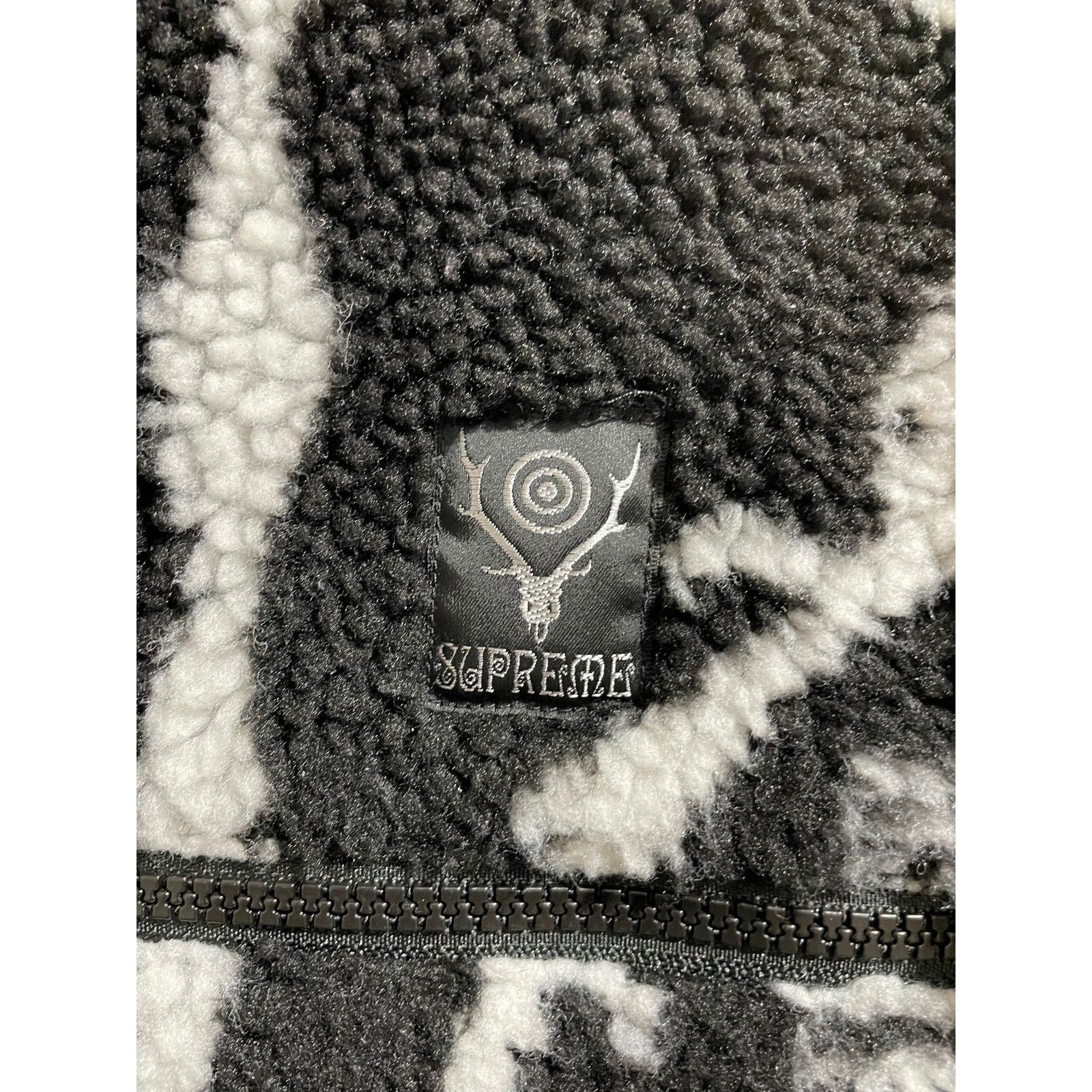 Supreme SUPREME SOUTH2WEST8 BLACK ZIP UP LARGE Size US L / EU 52-54 / 3 - 2 Thumbnail