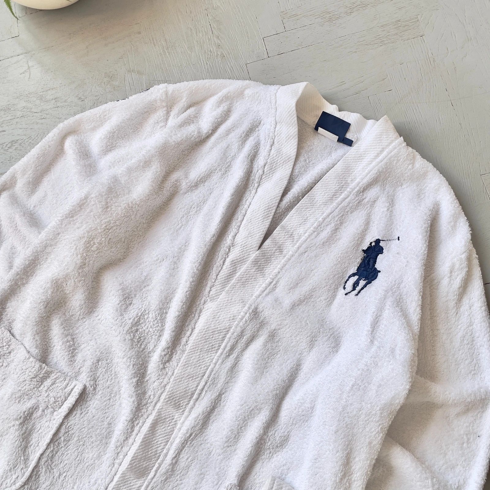 Polo Ralph Lauren Polo Ralph Lauren Cotton Bath Robe Dressing Gowne Size US S / EU 44-46 / 1 - 2 Thumbnail