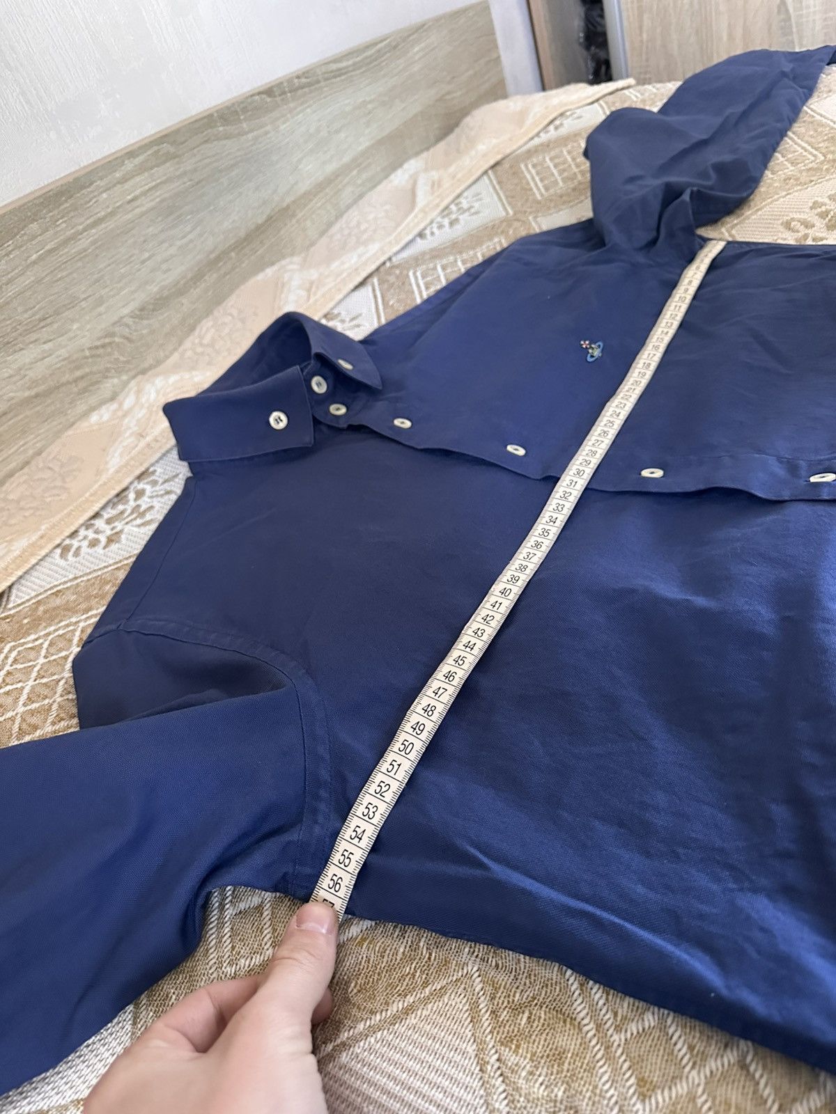 Vivienne Westwood 🔥 Vivienne Westwood Orb Logo Long Sleeve Shirt Button Up Size US L / EU 52-54 / 3 - 10 Thumbnail
