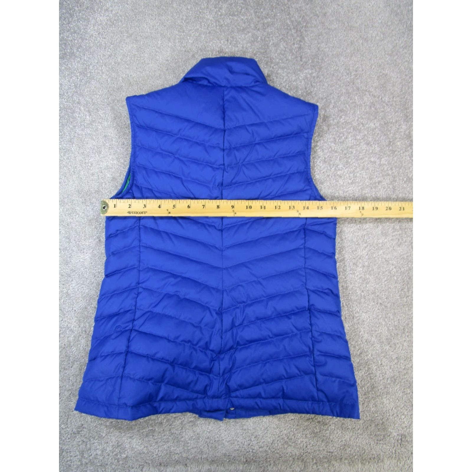 Talbots VINTAGE Talbots Vest Womens XS Blue Insulated Puffer Size XS / US 0-2 / IT 36-38 - 5 Thumbnail