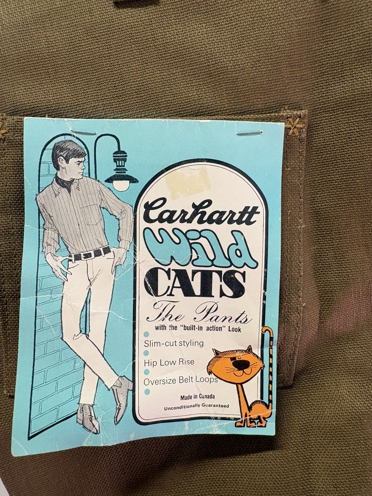 Carhartt Carhartt Wild Cats Deadstock Shorts Size US 34 / EU 50 - 2 Thumbnail