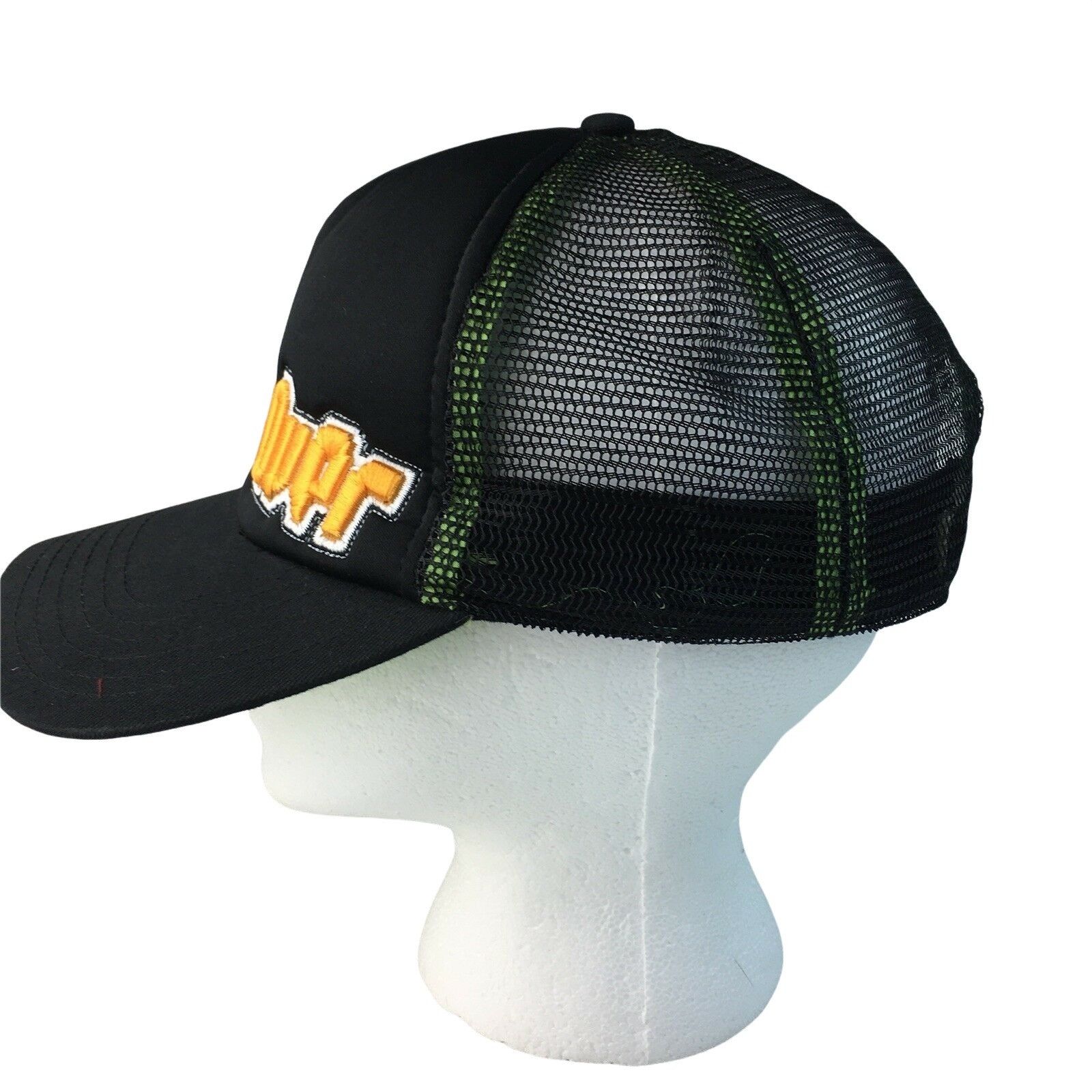 Other Game Over Trucker Hat Concept One Mens Black Embroidered Adj Size ONE SIZE - 6 Thumbnail