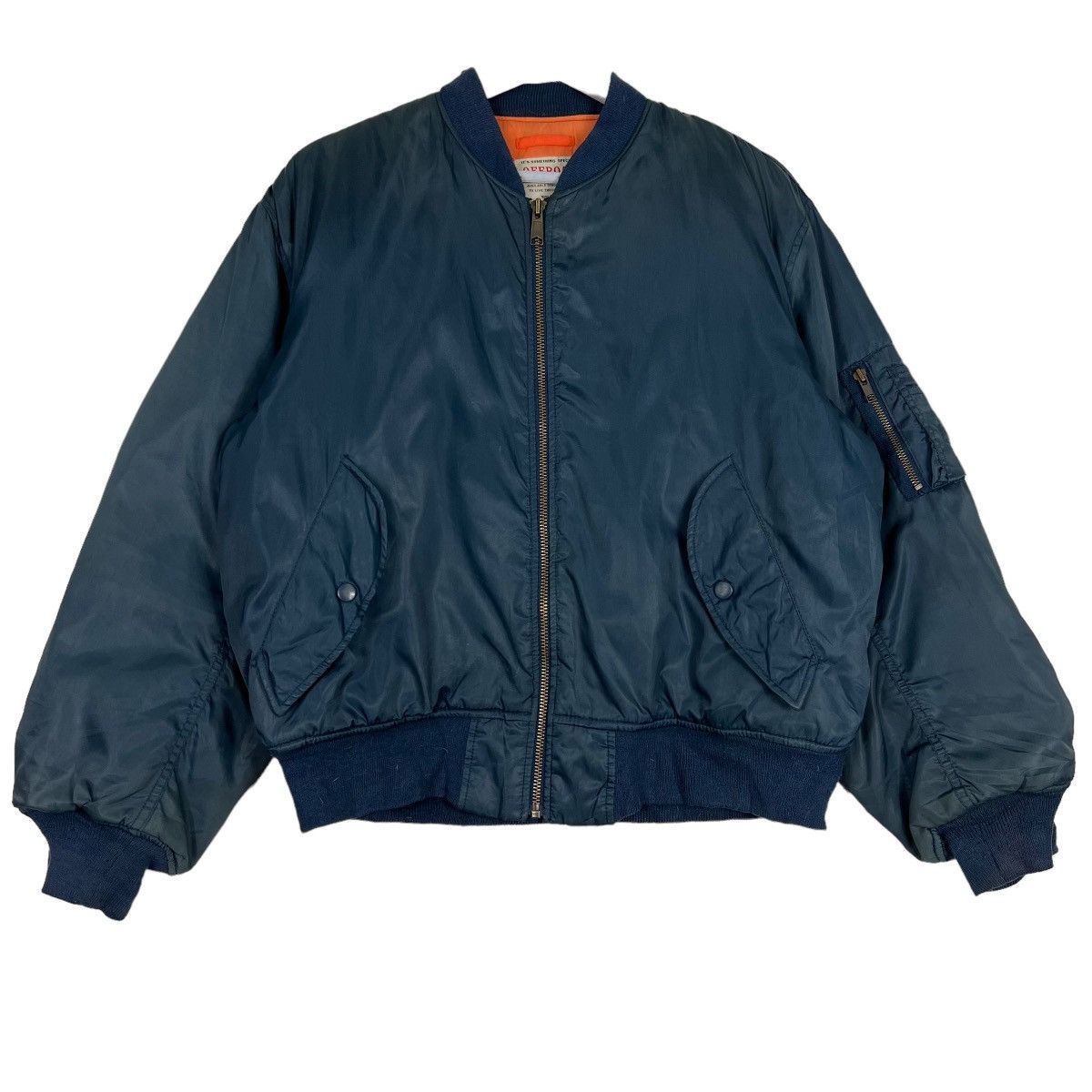 Japanese Brand × Vintage 🔥 VINTAGE RIOT RIOT OFFROAD BOMBER JACKET Size US M / EU 48-50 / 2 - 1 Thumbnail