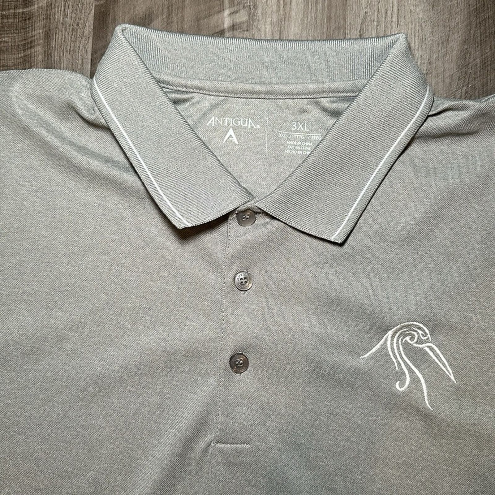 Antigua Antigua Pelican Golf Polo - 3XL Size US XXL / EU 58 / 5 - 6 Thumbnail