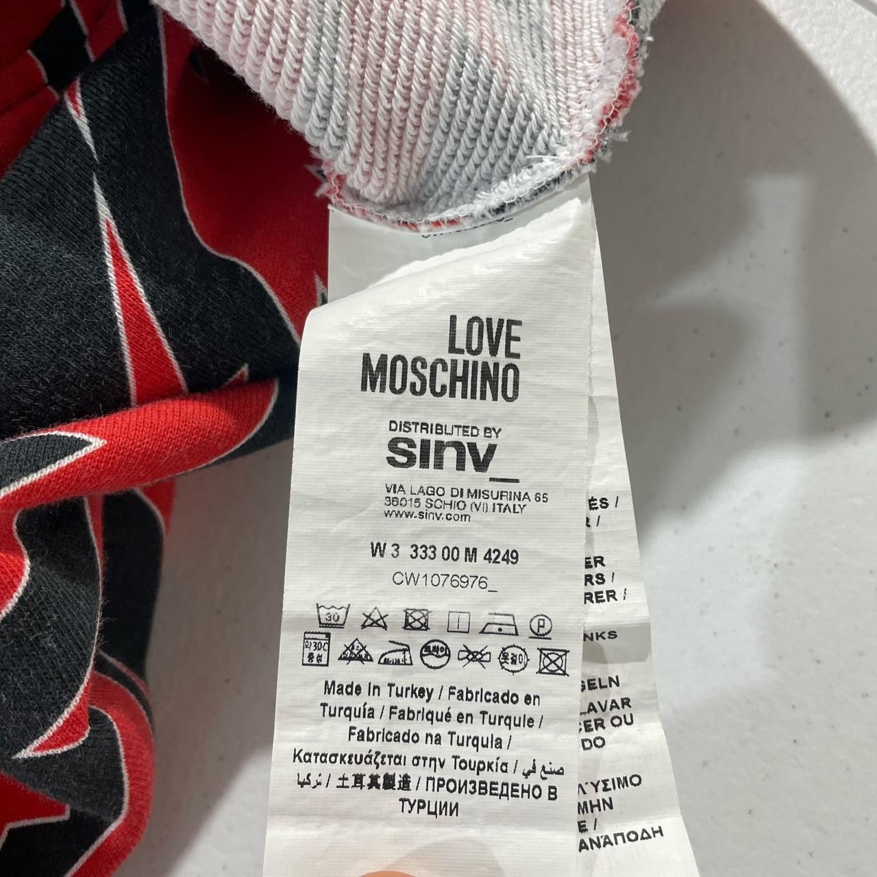 Moschino LOVE MOSCHINO all over print hoodie Size S / US 4 / IT 40 - 7 Thumbnail