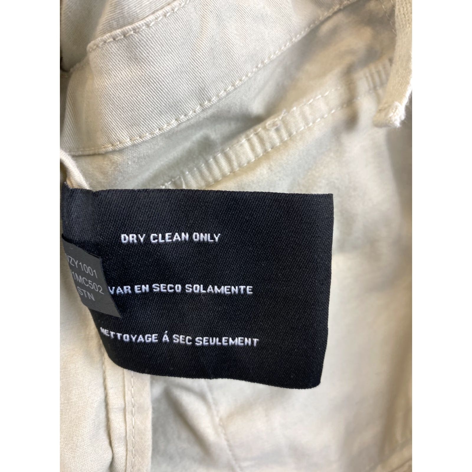 Nine West VINTAGE Nine West Army Tan Utility Jacket Womens M - Cotton Military Jacket, Tan, Size M, Army Theme, Blue Accent? Size M / US 6-8 / IT 42-44 - 7 Thumbnail
