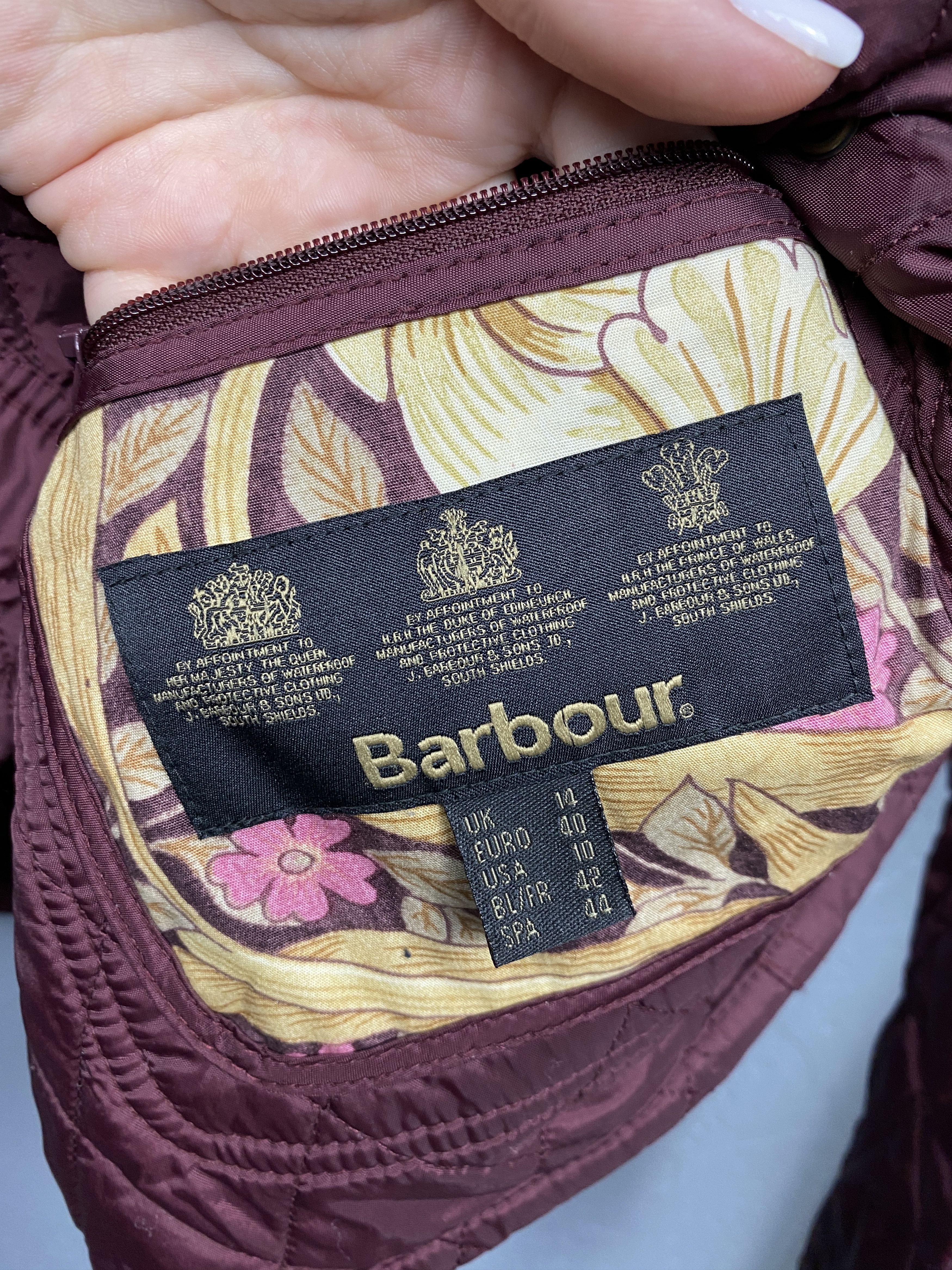 Barbour Barbour Vintage Womens Manderston William Quilted Jacket Size L / US 10 / IT 46 - 7 Thumbnail