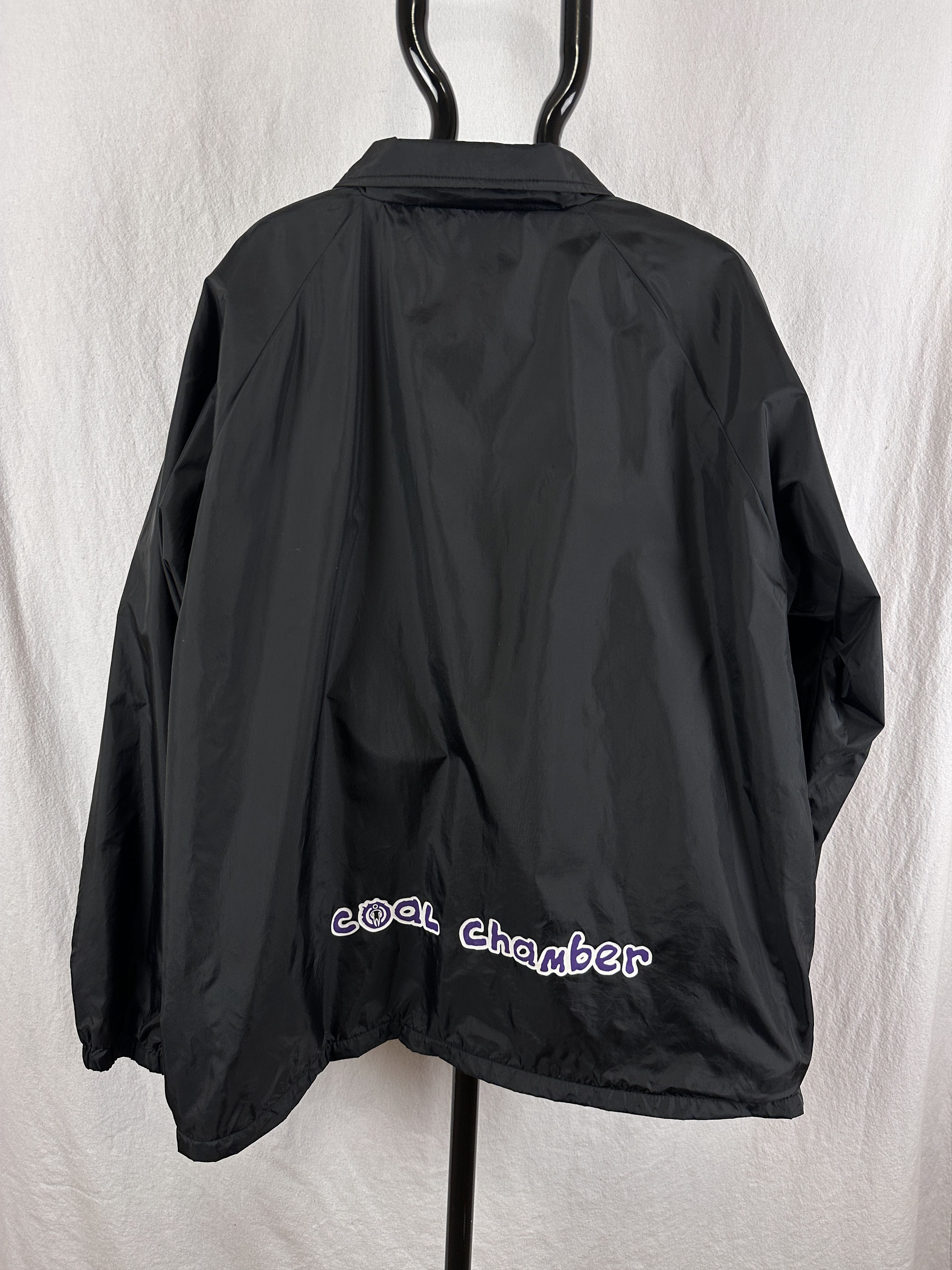 Auburn Sportswear × Vintage Vintage Coal Chamber Snap Button Windbreaker Rare XL Size US XL / EU 56 / 4 - 5 Thumbnail