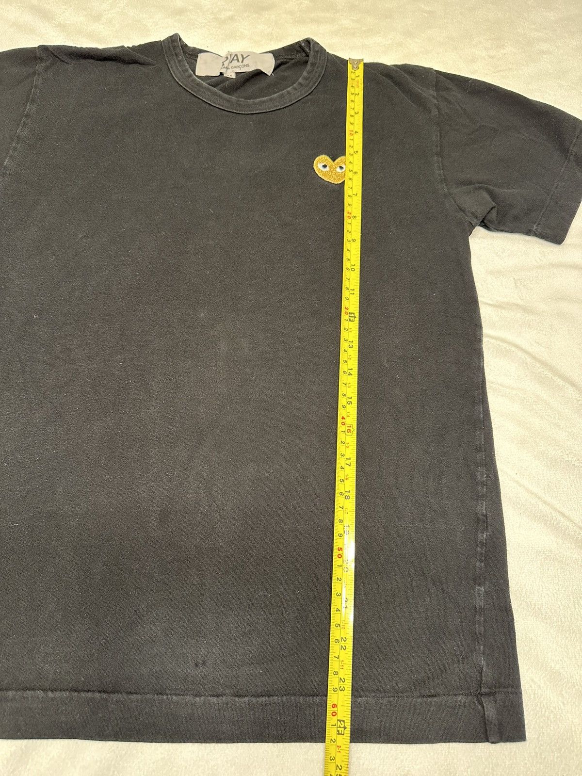 Comme des Garcons Comme des Garçons PLAY Embroidered Heart Patch Tee-Size Med Size US M / EU 48-50 / 2 - 4 Thumbnail