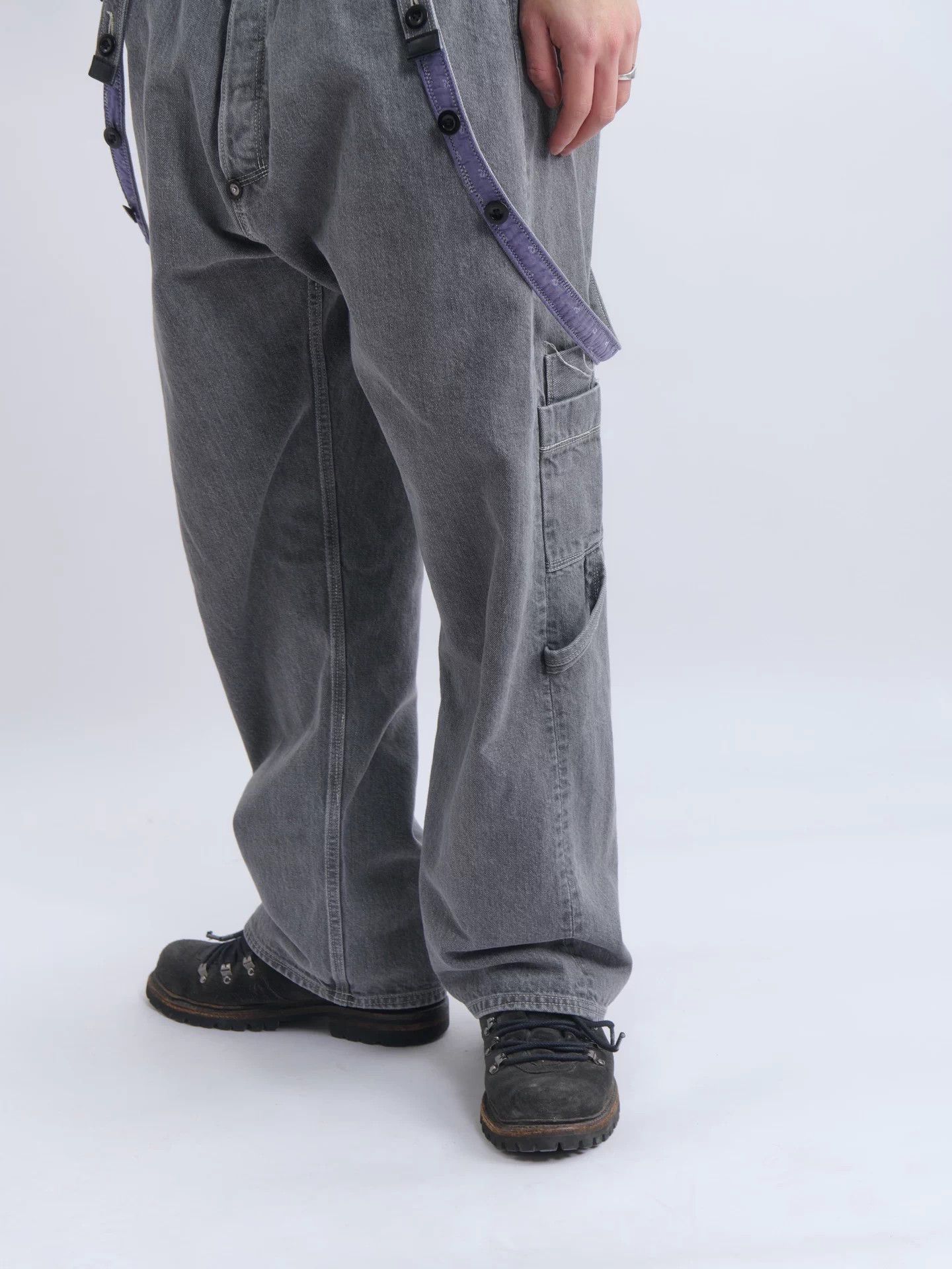 Junya Watanabe Junya Watanabe x Levi's Suspender Denim Cement Gray Size US 36 / EU 52 - 6 Thumbnail