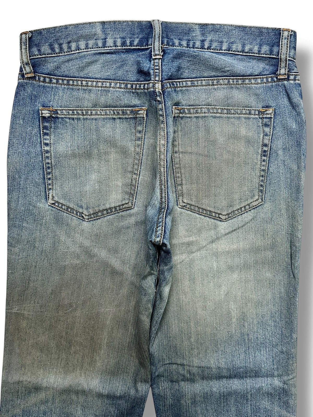 Japanese Brand Vintage TOPVALU Straight Leg with Mudwash and Faded Size US 31 - 4 Thumbnail