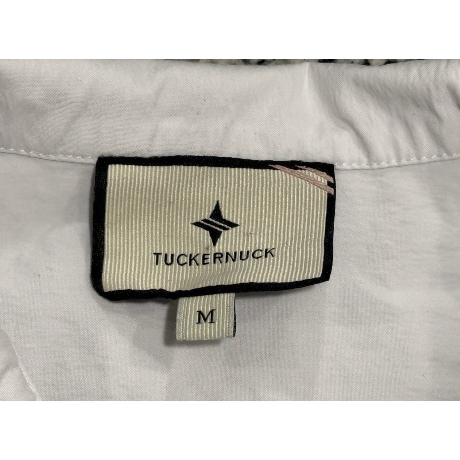 Vintage Tuckernuck Dress Womens Cotton Sleeveless Poplin Stand Collar Mini White Sz M Size M / US 6-8 / IT 42-44 - 4 Thumbnail