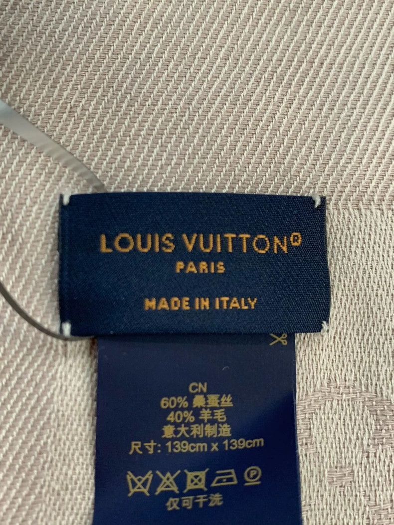 Louis Vuitton Louis Vuitton Monogram Satin Silk Scarf- Size ONE SIZE - 6 Thumbnail