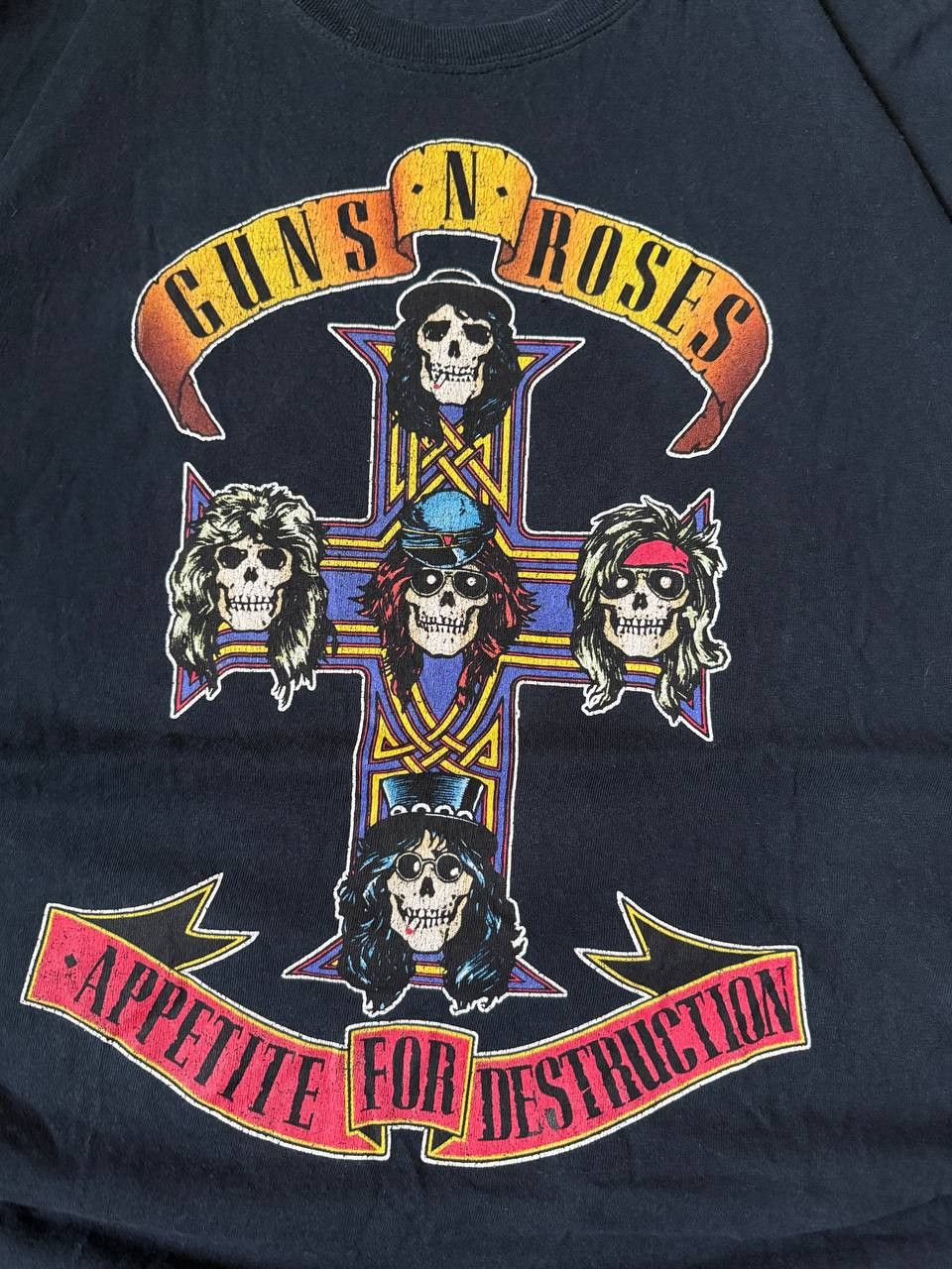 Band Tees × Guns N' Roses × Vintage Guns N' Roses merch tshirt 2015 Appetite for Destruction XL Size US XL / EU 56 / 4 - 2 Thumbnail
