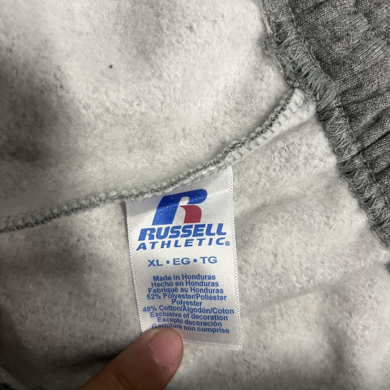 Vintage Vintage Y2K/2000s Super Baggy WideLeg Grey Russell Athletic Sweatpants With Pockets! Size US 36 / EU 52 - 7 Thumbnail