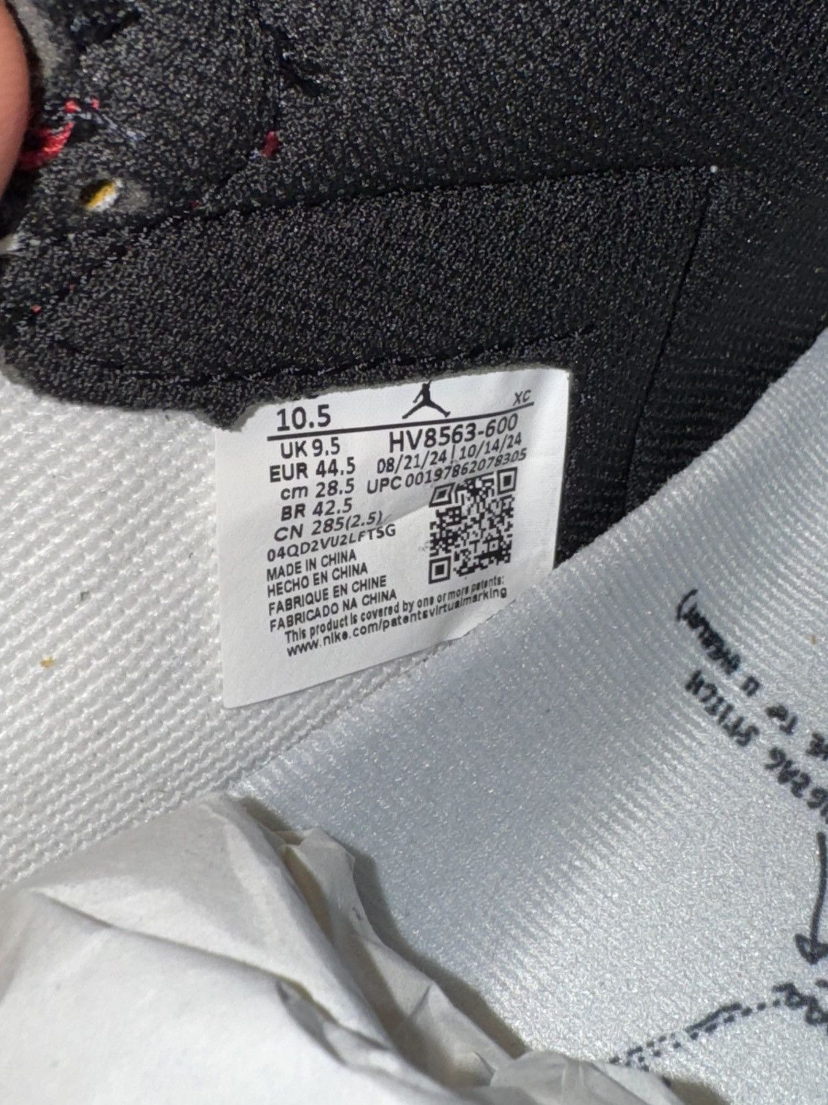 Jordan Brand × Union LA Air Jordan 1 Retro High OG SP X Union LA “Chicago Shadow” Size US 10.5 / EU 43-44 - 11 Thumbnail