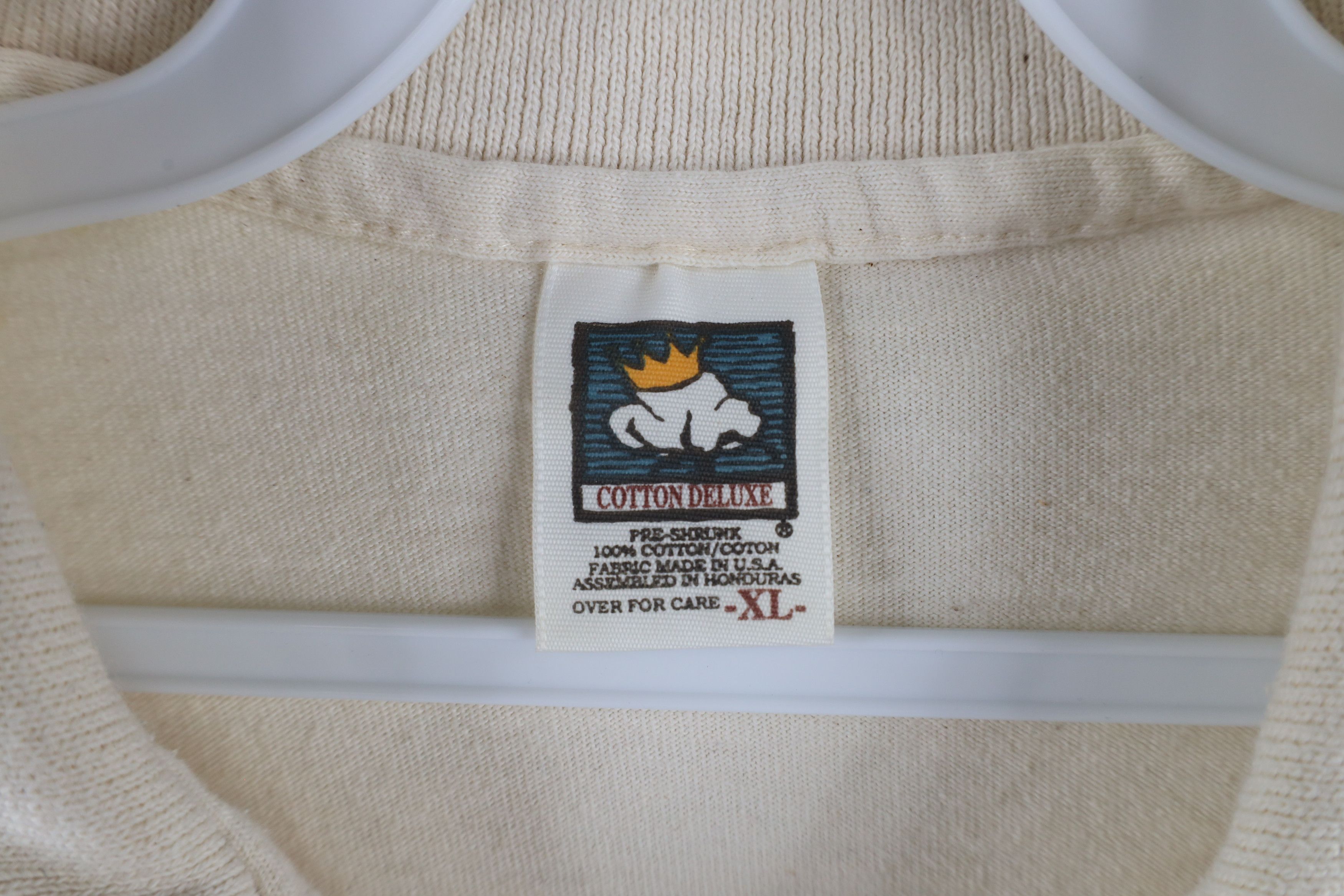 Vintage Vintage 90s Michigan Reading Program Polo Shirt Beige Size US XL / EU 56 / 4 - 6 Thumbnail
