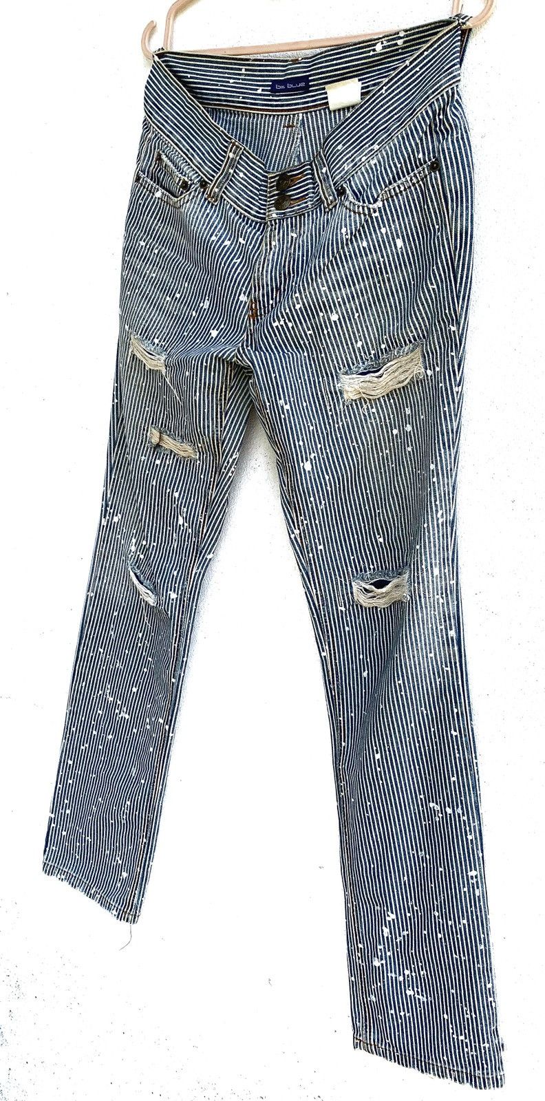 Vintage Distressed Hikori painter jeans Size 30" / US 8 / IT 44 - 1 Thumbnail