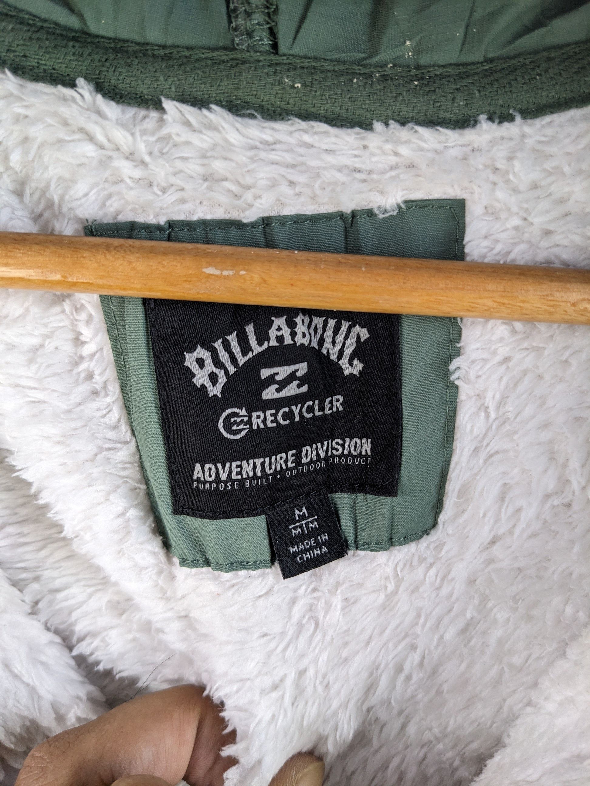 Billabong × Vintage Vintage Billabong Fleece Hoodie Half Zip Anorak Jacket Size US M / EU 48-50 / 2 - 12 Thumbnail