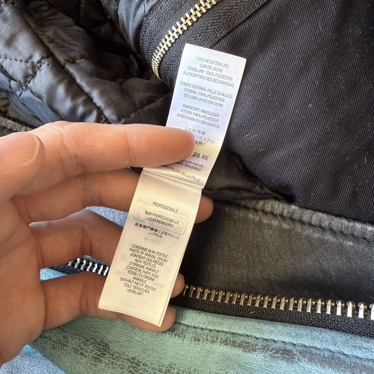 Blackmeans × Supreme Supreme x Blackmeans Painted Leather Jacket Size US M / EU 48-50 / 2 - 7 Thumbnail