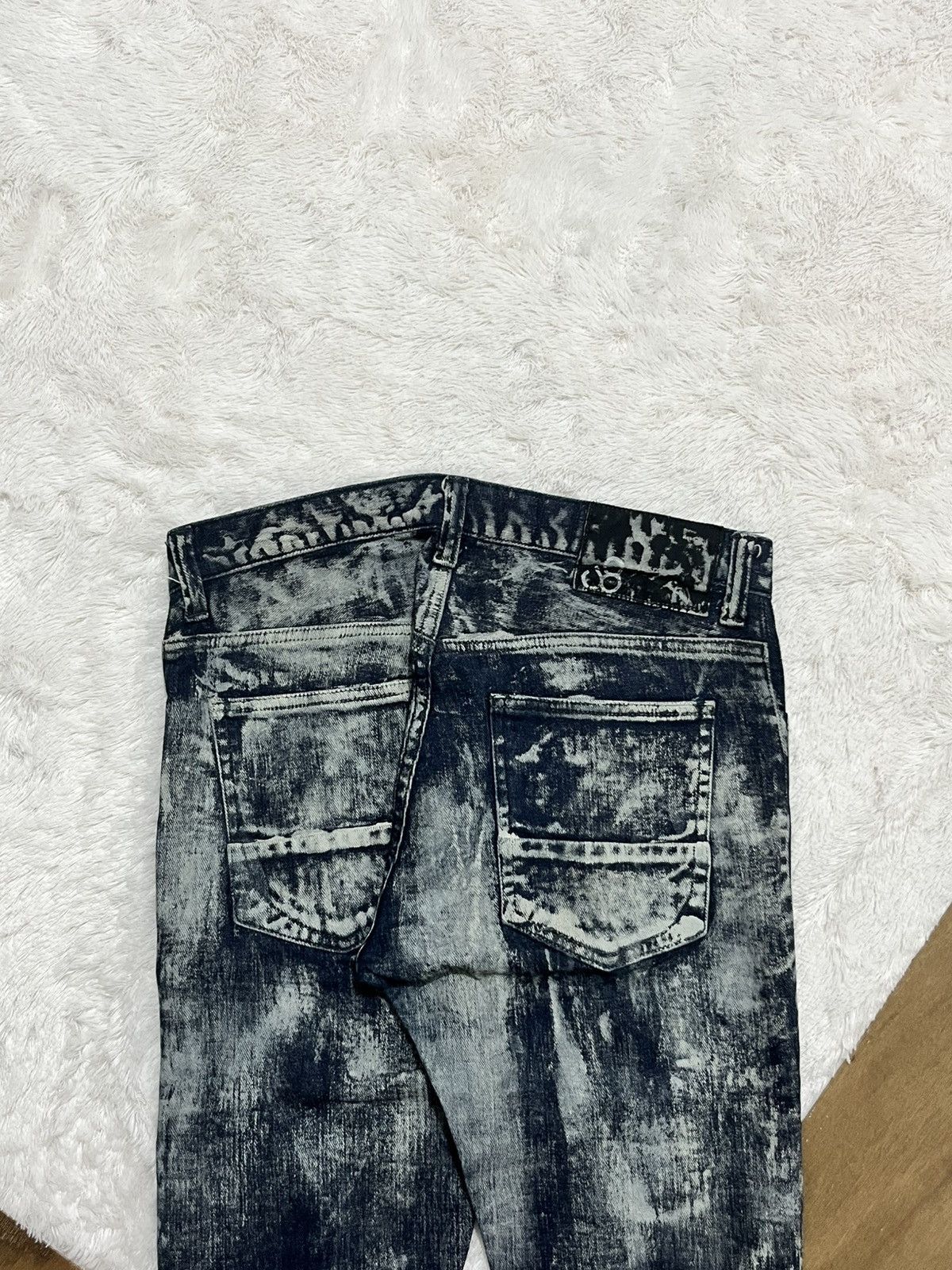 Other Johnbull Japan Acid Wash Skinny Denim Jeans Size US 31 - 4 Thumbnail