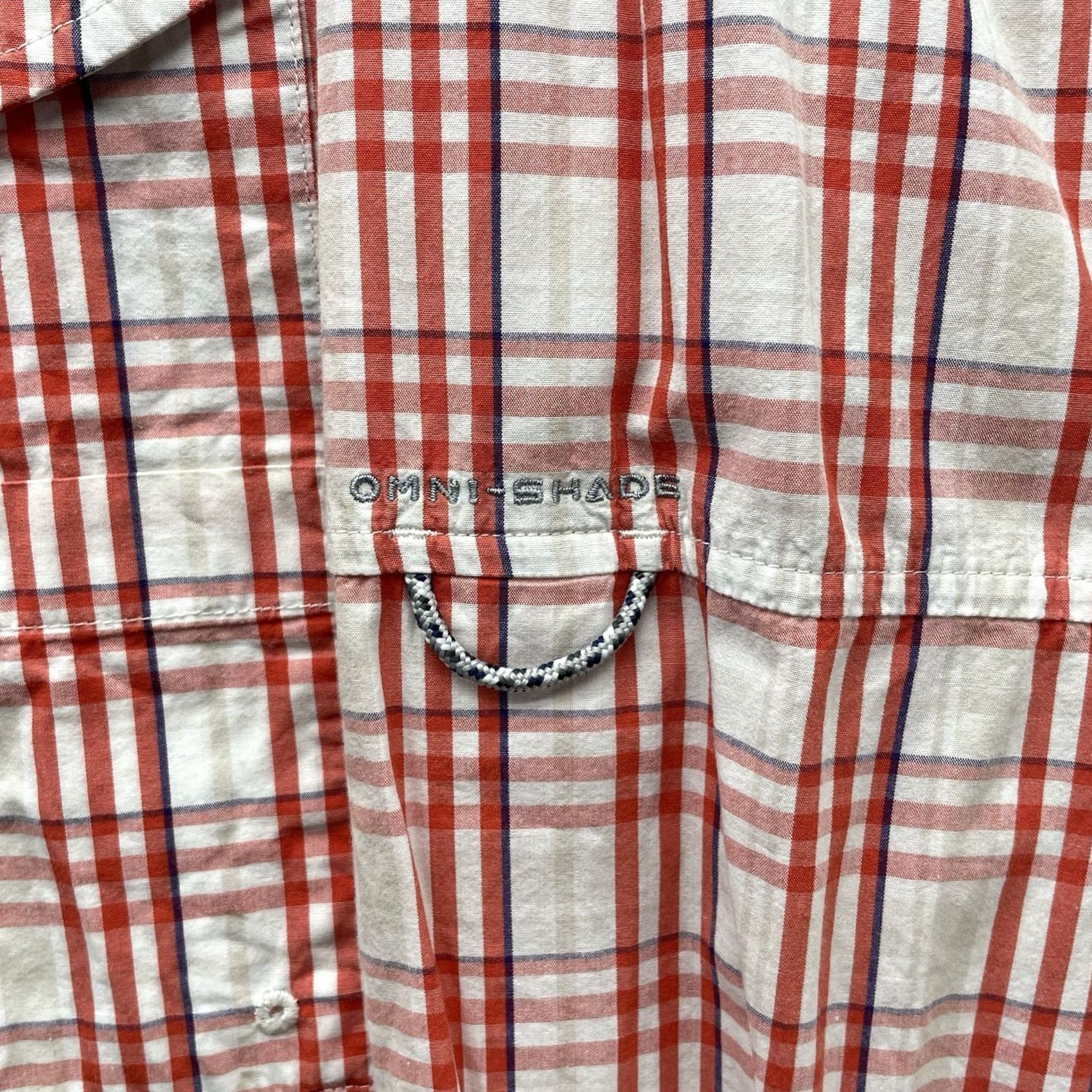 Vintage Columbia PFG Omni-Shade Clemson Tigers Shirt Mens 2XL Orange Plaid Button-Up Size US XXL / EU 58 / 5 - 5 Thumbnail