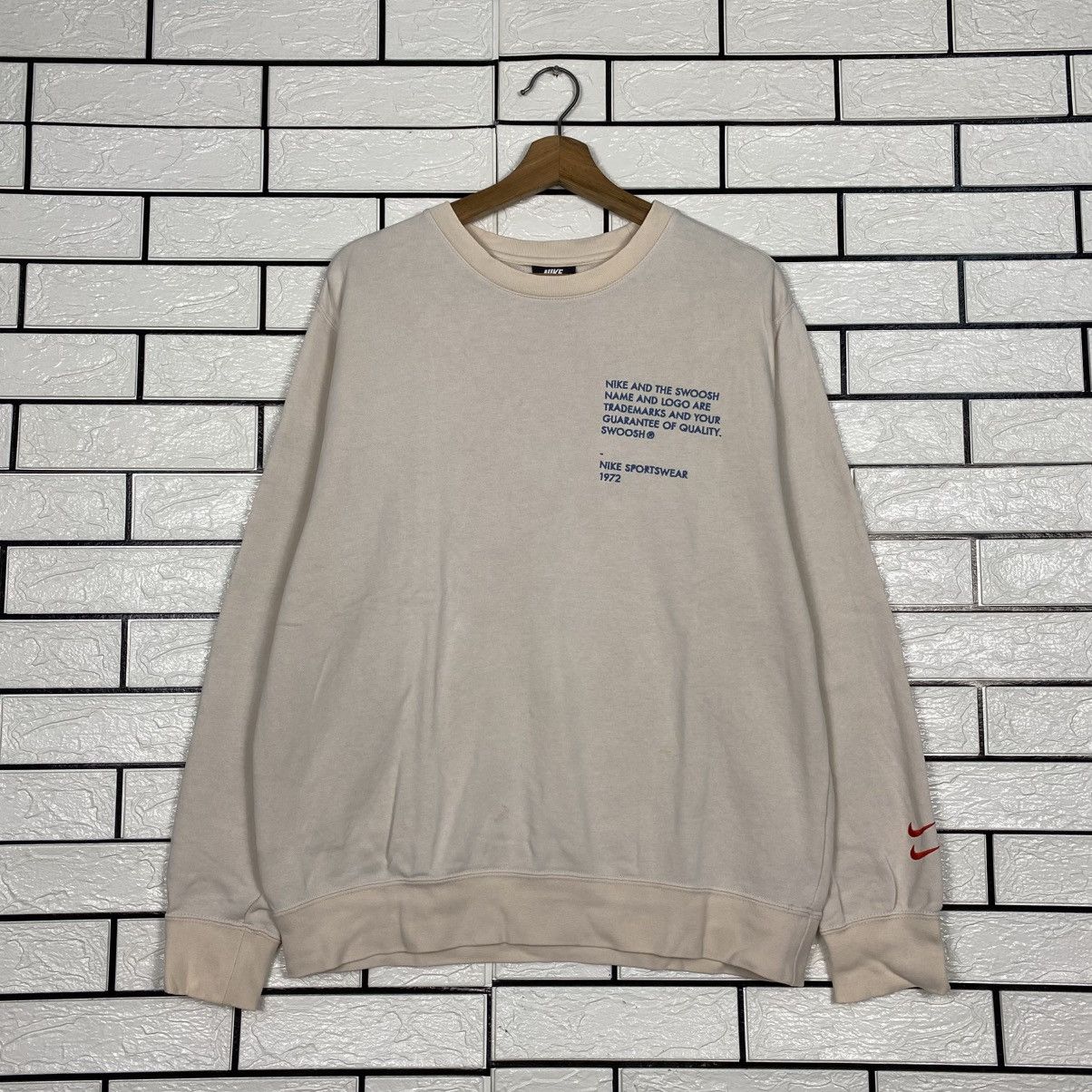 Nike 📌Jumper Sweatshirt Nike Big Style Swoosh Logo Size US L / EU 52-54 / 3 - 2 Thumbnail