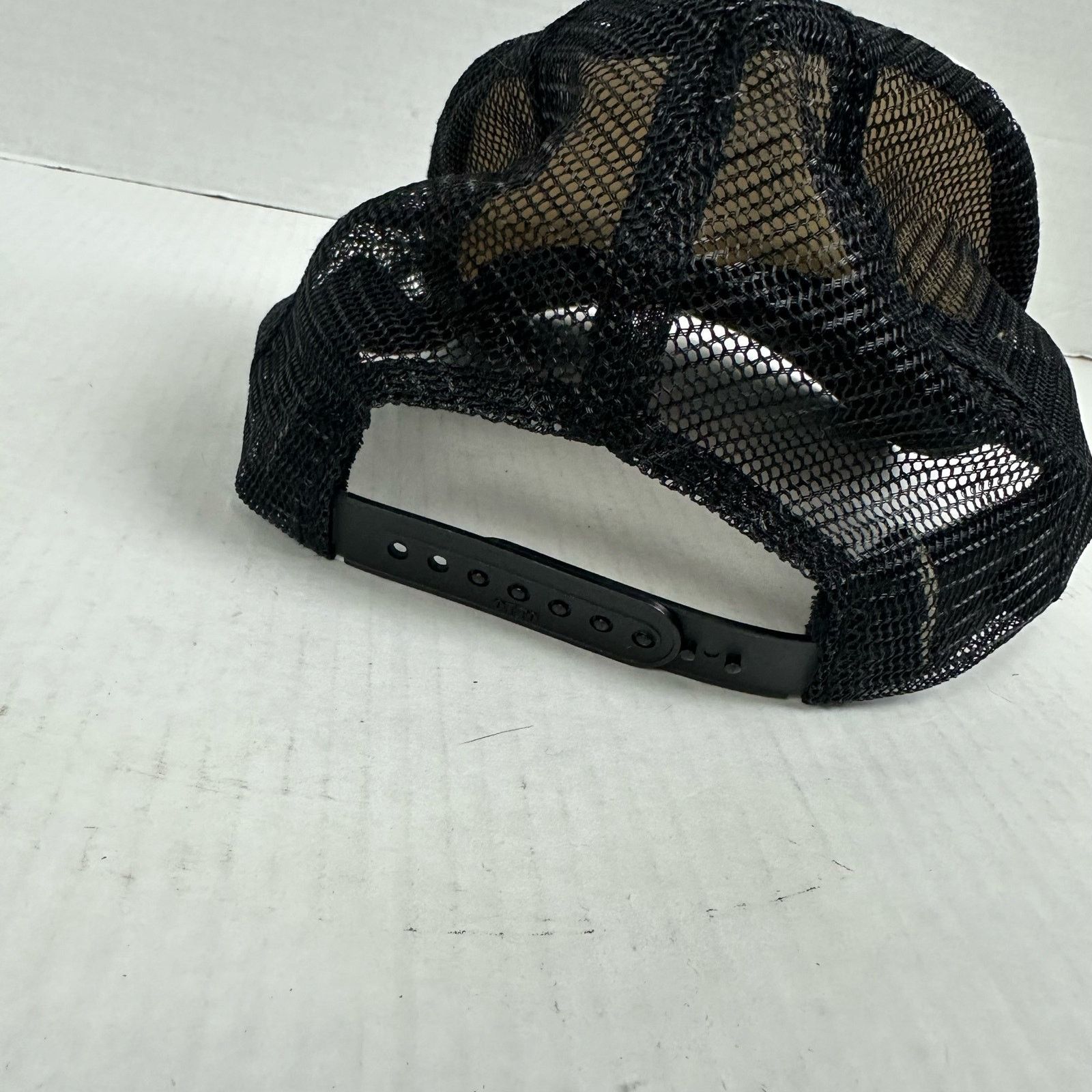 Otto Great Smoky Mts Black White Mesh Trucker Hat Cap Baseball Size ONE SIZE - 5 Thumbnail