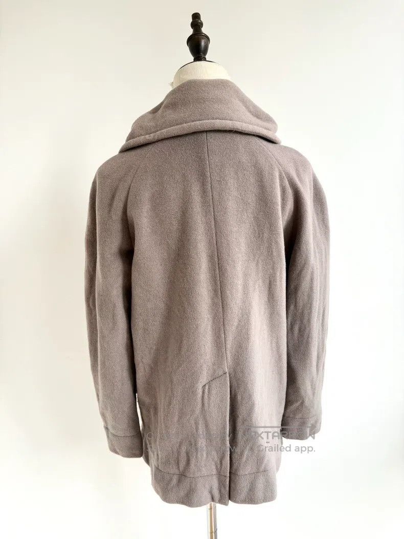Vivienne Westwood Vivienne Westwood Beige Saturn Button Fleece Coat Size XS / US 0-2 / IT 36-38 - 2 Thumbnail