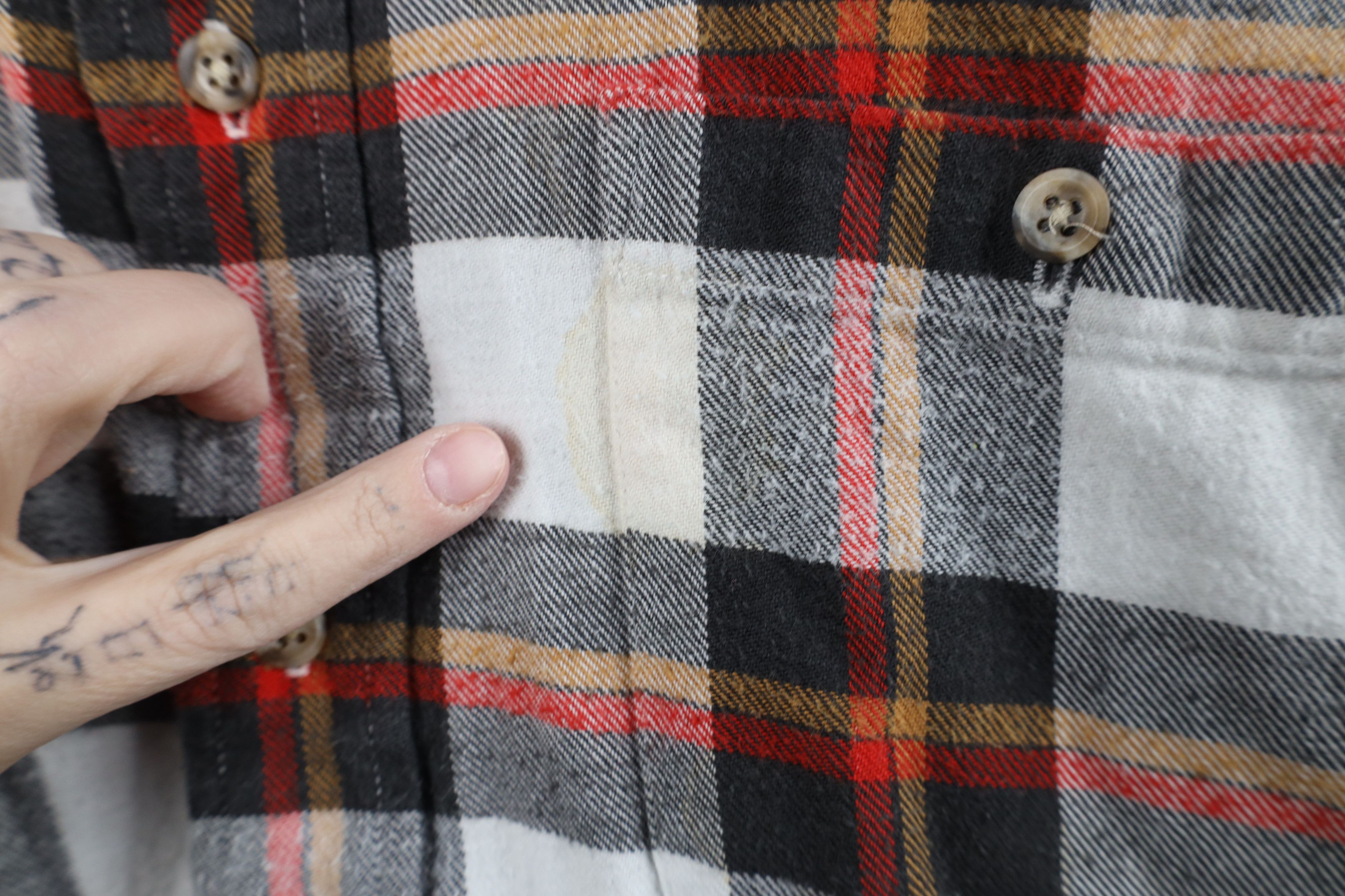 Vintage Vintage 90s Streetwear Flannel Collared Button Down Shirt Size US M / EU 48-50 / 2 - 5 Thumbnail