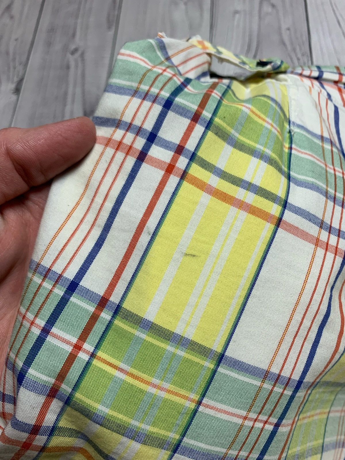 Lacoste Lacoste vintage plaid shorts Size L Size US 34 / EU 50 - 9 Thumbnail
