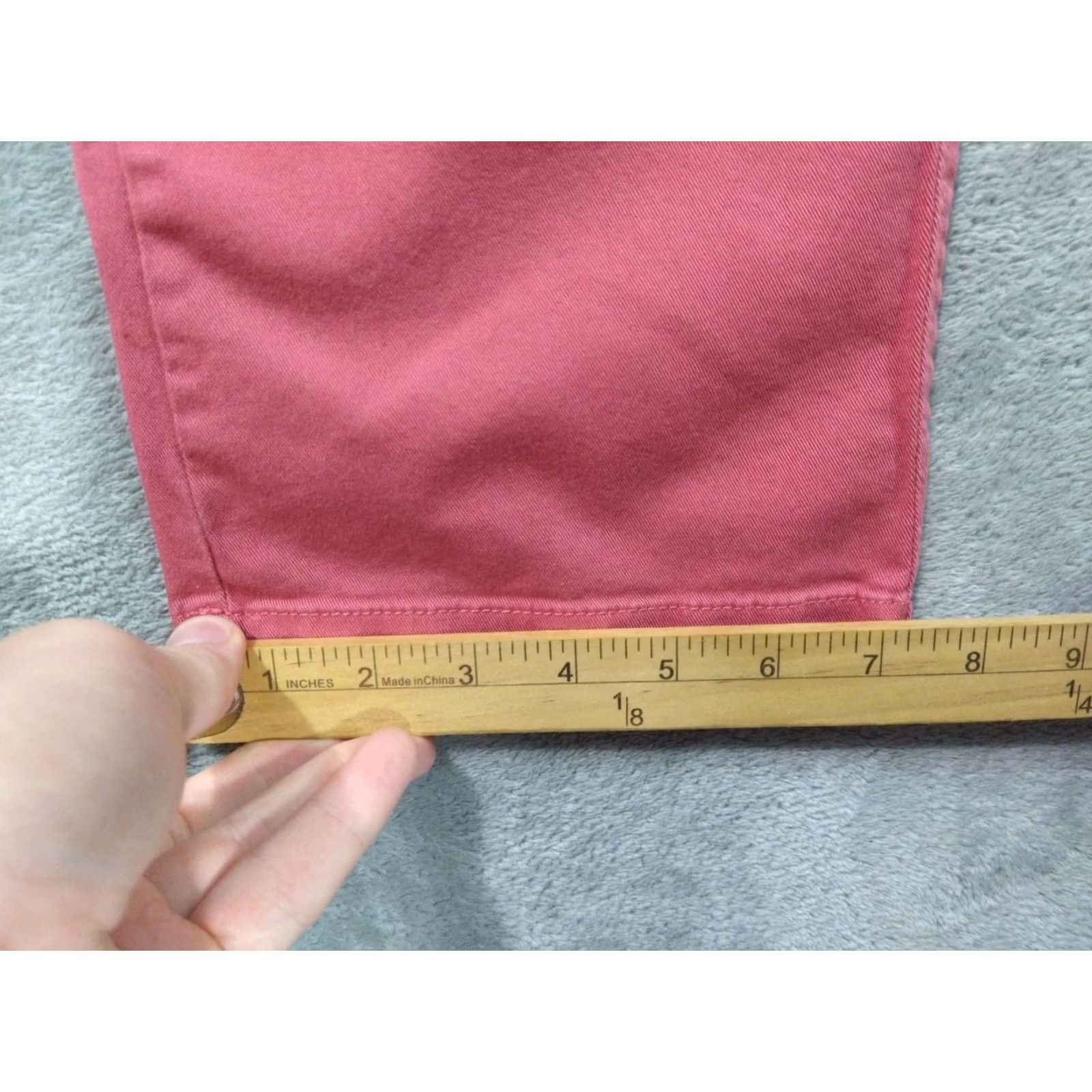 J.Crew J.CREW Pants Mens 33x30 Pink Chino Flex Straight Leg Casual Stretch Preppy Shirt? Size US 33 - 6 Thumbnail