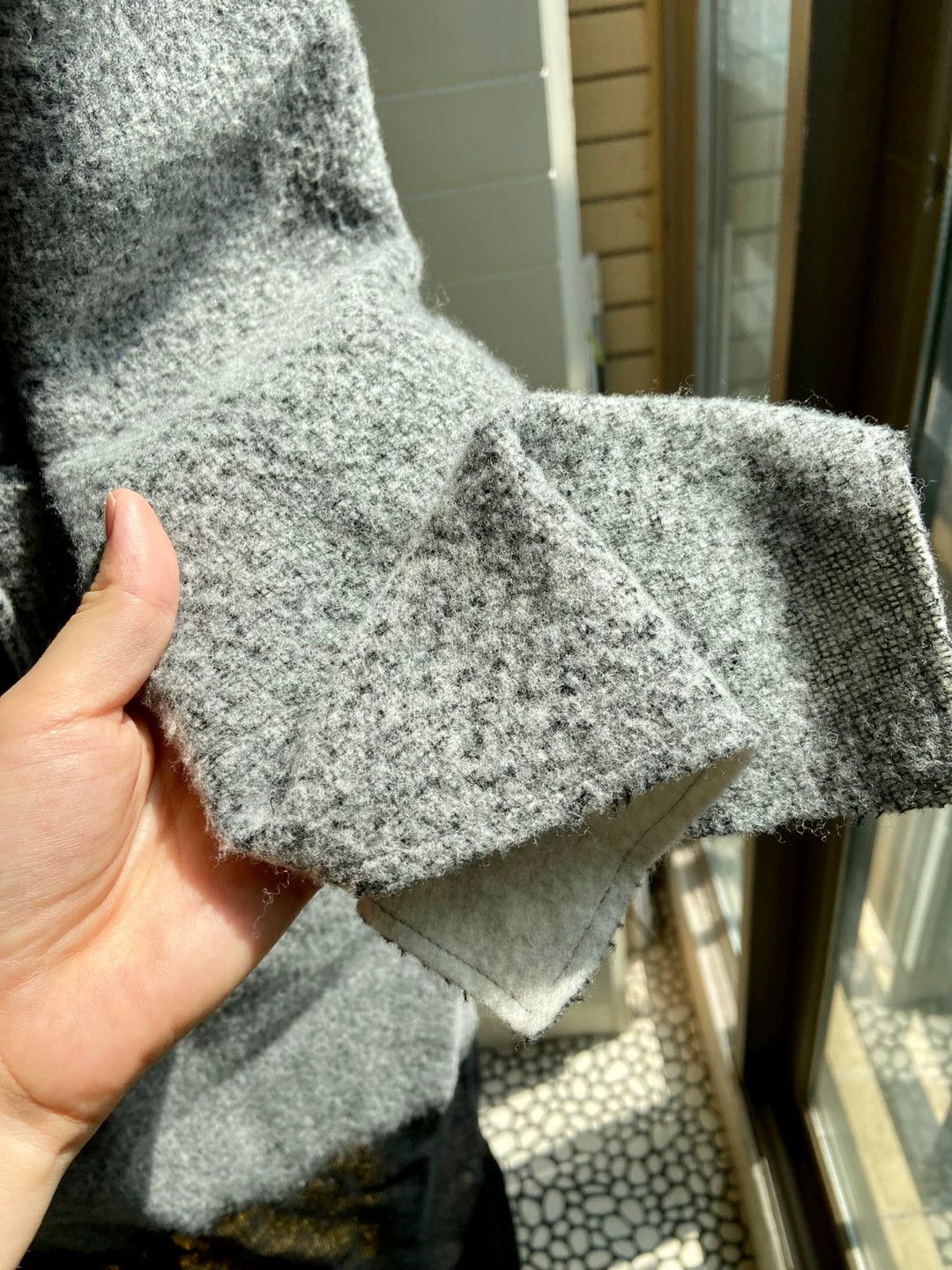 Yohji Yamamoto Yohji Yamamoto Decon Wool Like New Size 1 Grad Distressed Size US S / EU 44-46 / 1 - 4 Thumbnail