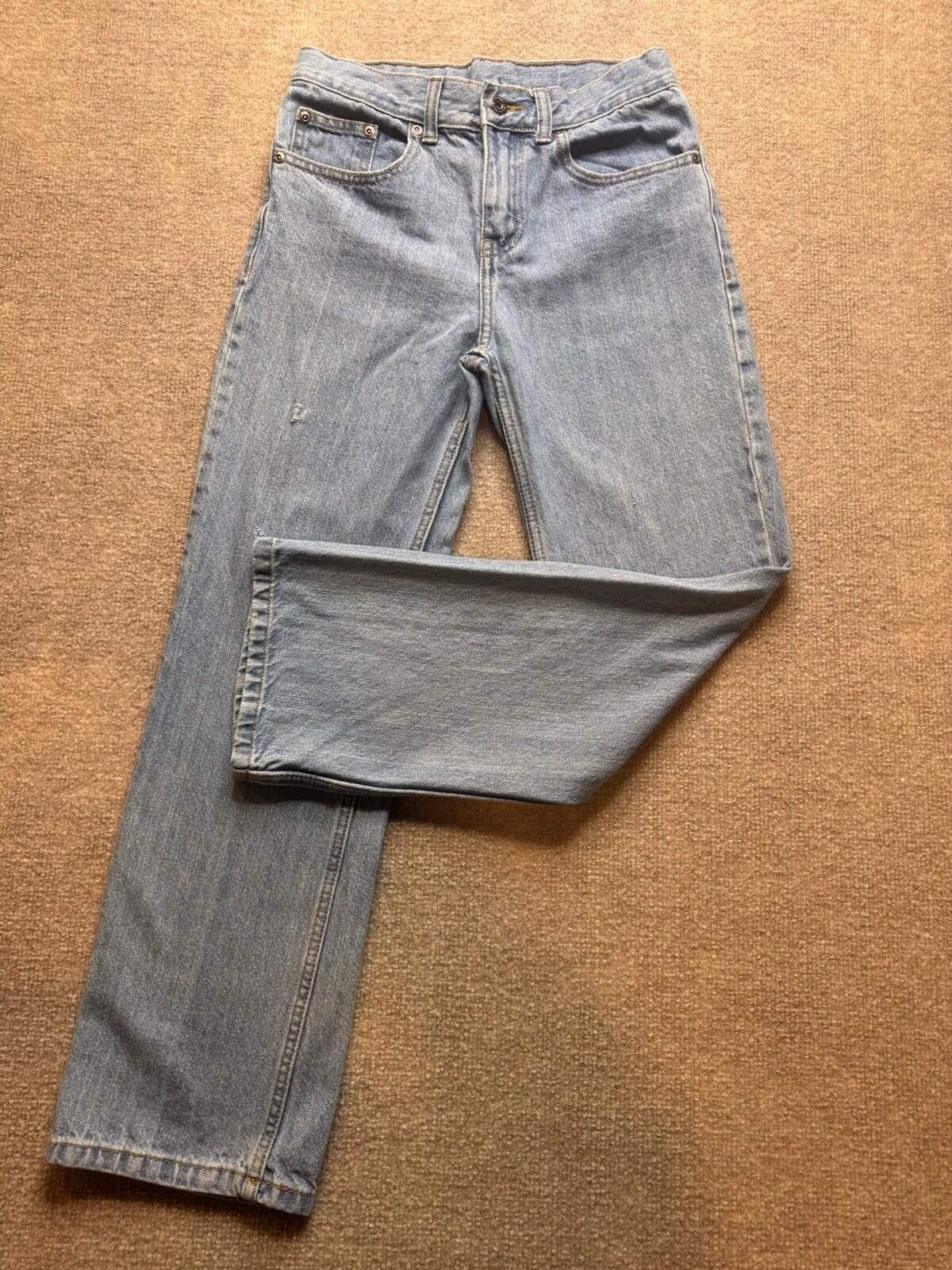 Faded Glory Faded Glory Elastic Waist Blue Jeans Size 12R Boys (746) Size US 26 / EU 42 - 2 Thumbnail